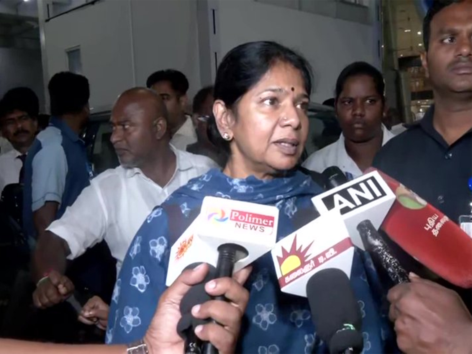 DMK MP Kanimozhi (Photo/ANI)