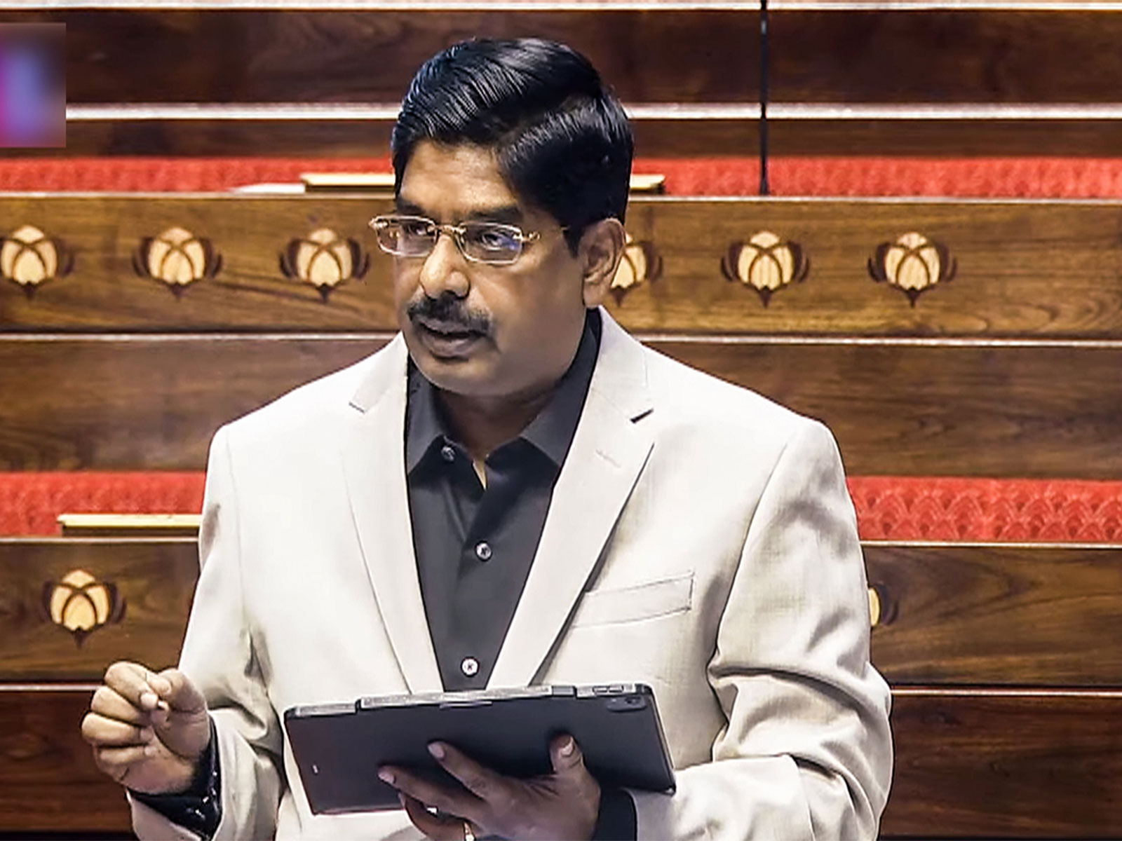 DMK MP P Wilson (Photo/ANI)