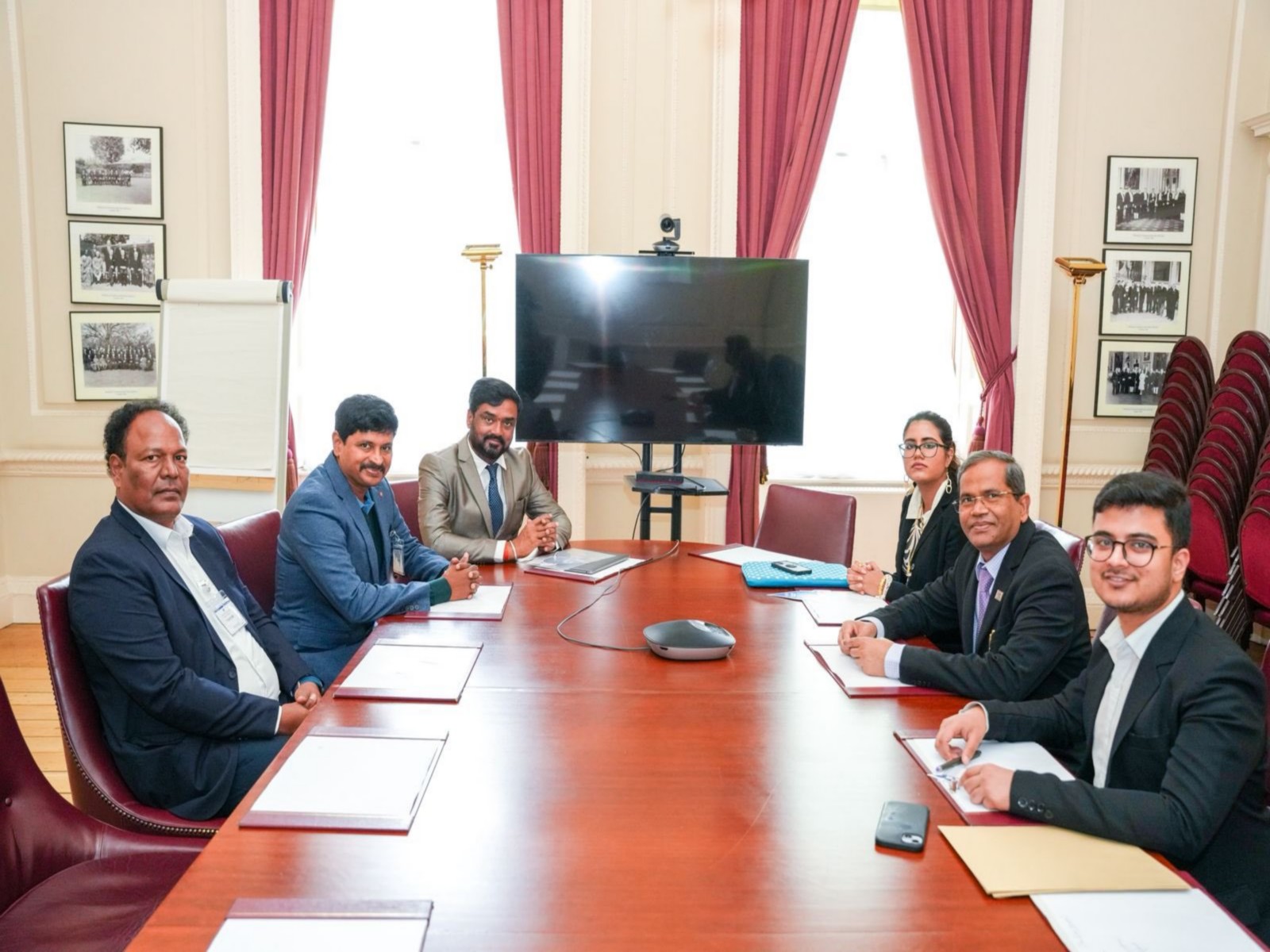 Green India Challenge presents citizen-led climate restoration model to Commonwealth Secretariat in London (Photo/X@SantoshKumarBRS)