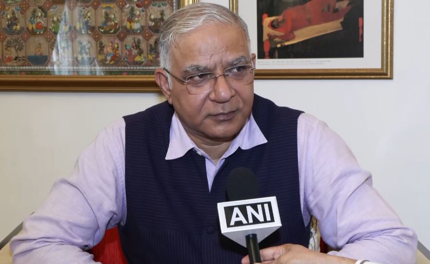 Indian High Commissioner to Sri Lanka Santosh Jha (Photo/ANI)