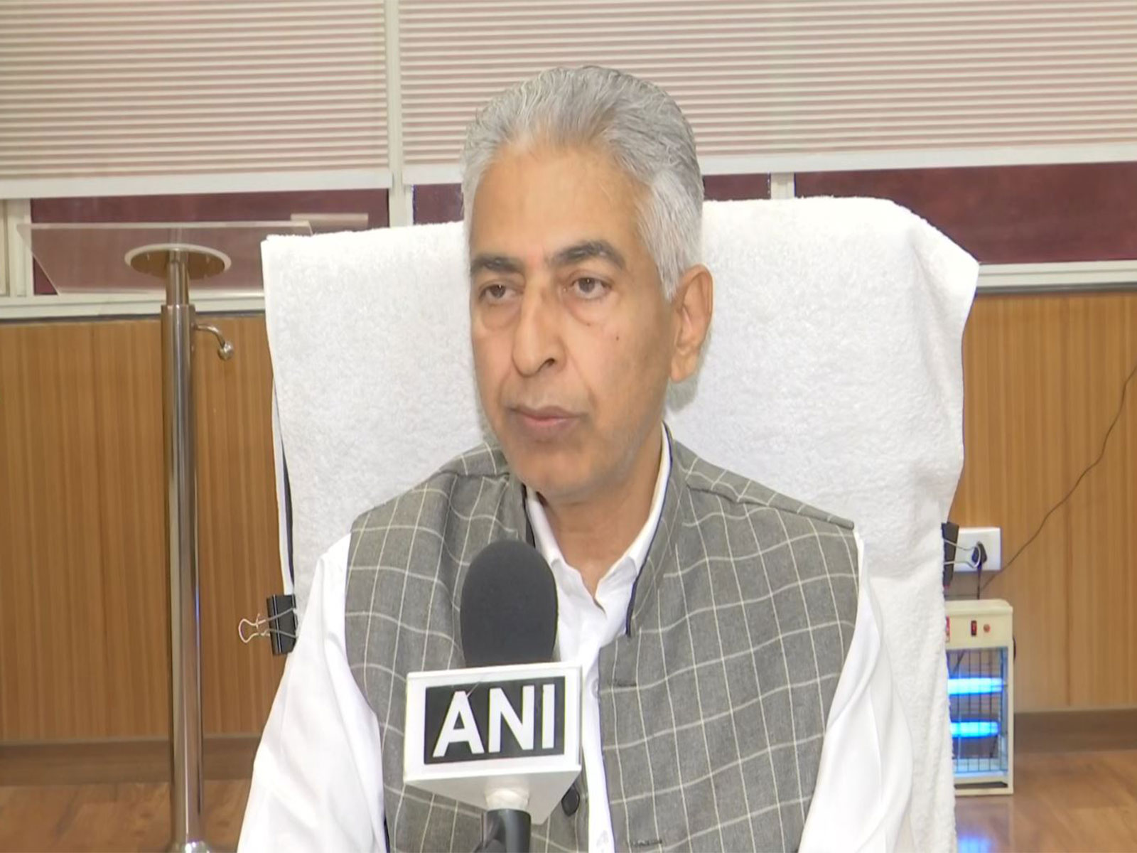 Ajay Kumar Kapur, Regional Executive Director (Northern Region), Airports Authority of India (Photo/ANI)