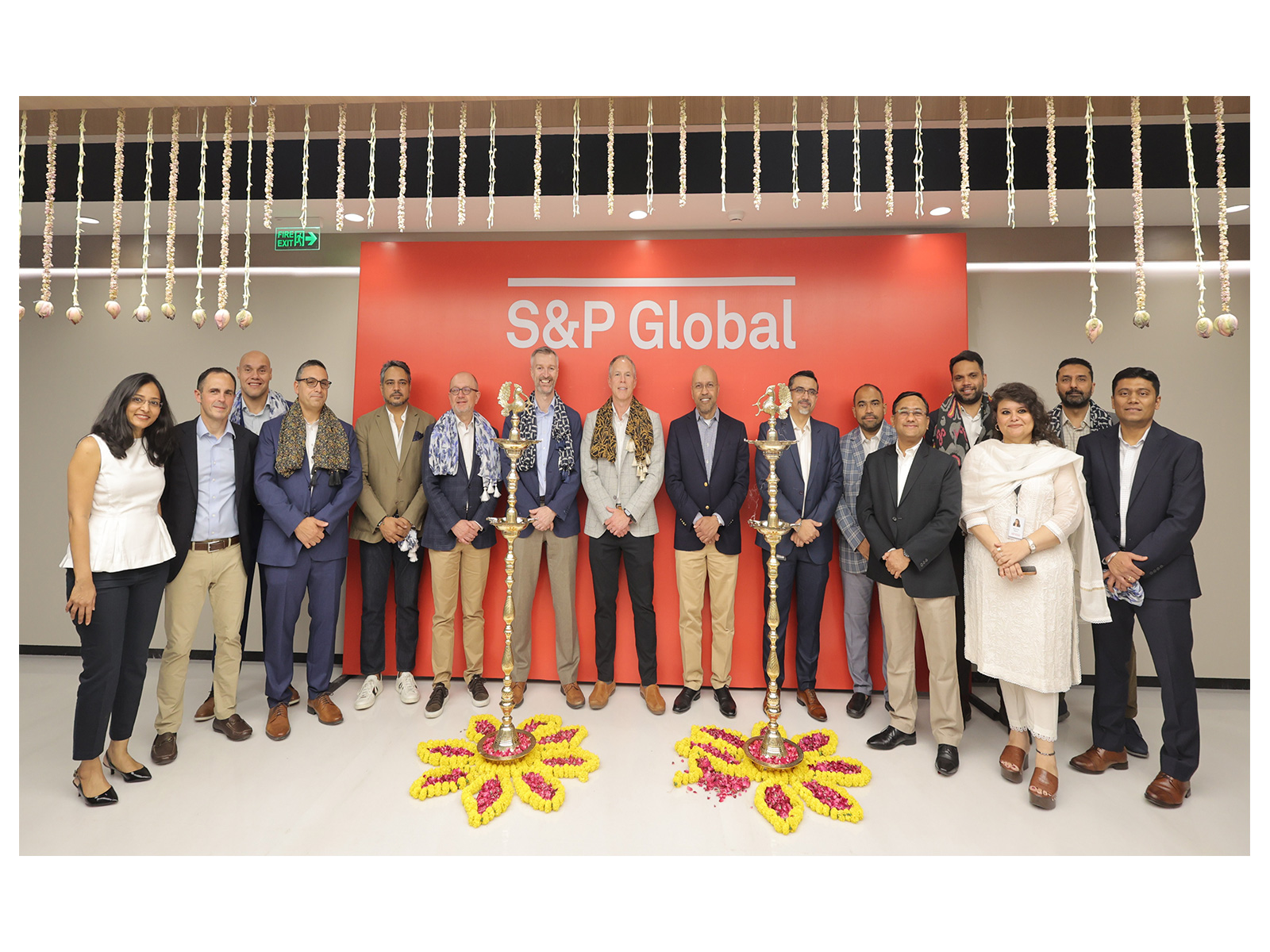 Inauguration of a new state-of-the-art hub in Gurugram (Photo/S&P Global)