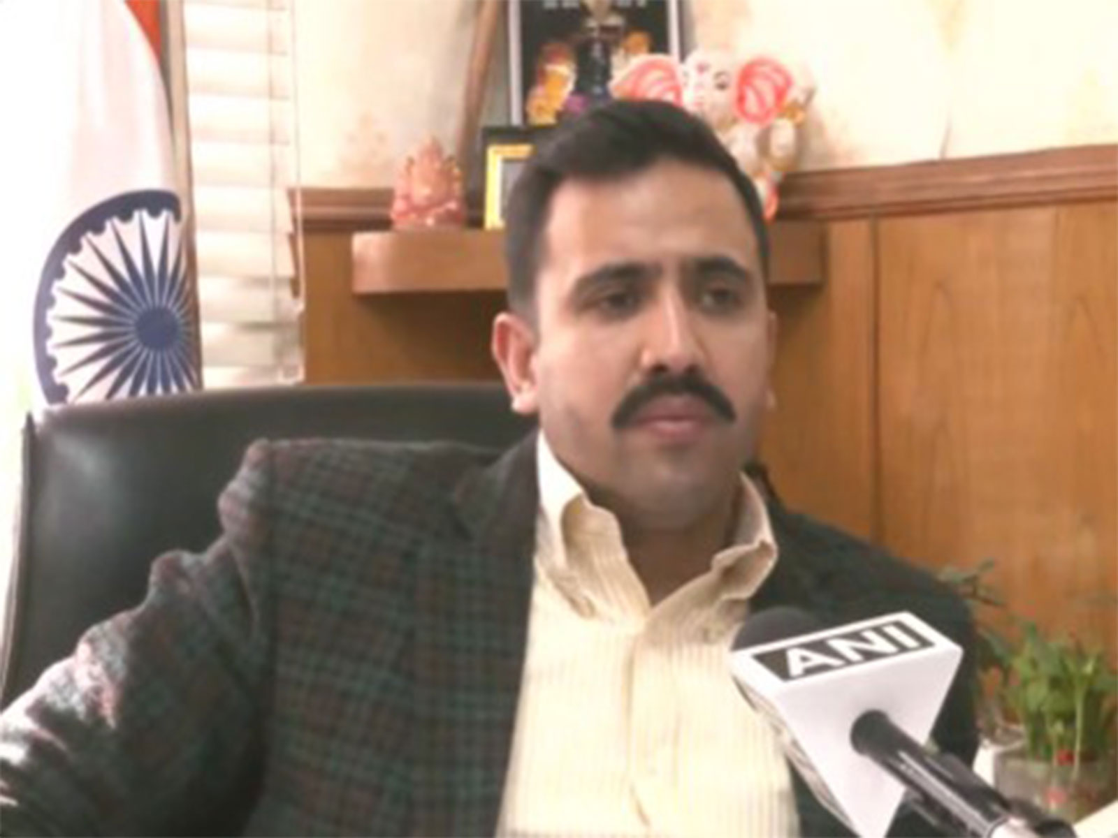 Himachal Pradesh Minister Vikramaditya Singh (Photo/ANI)