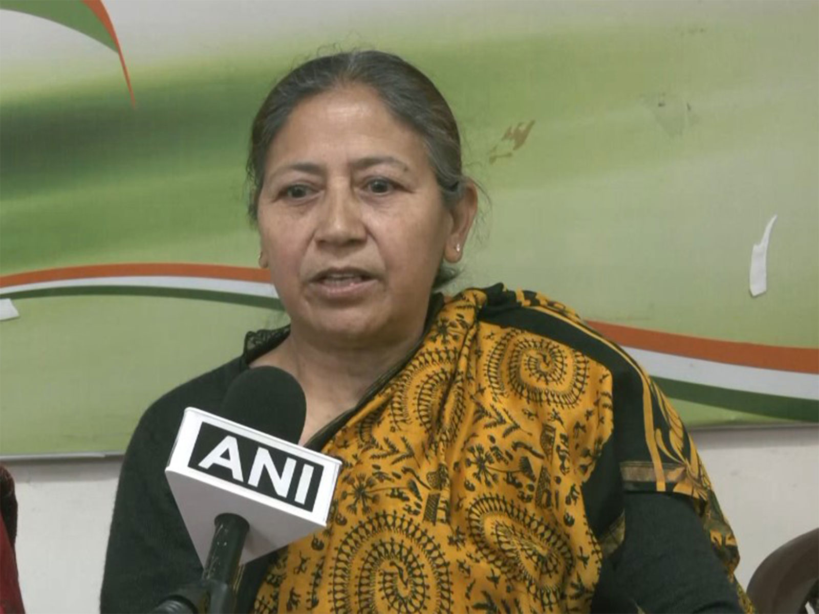 Jenab Chandel, Chief of the Himachal Pradesh Mahila Congress (Photo/ANI)