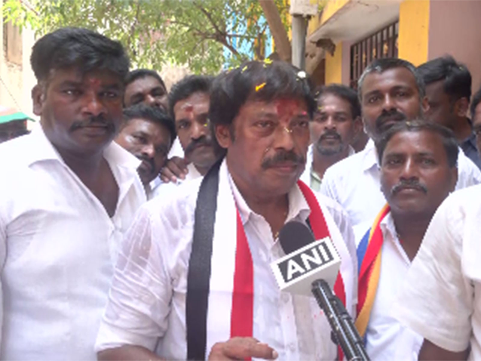 AIADMK Virugambakkam candidate V.N. Ravi (Photo/ANI)