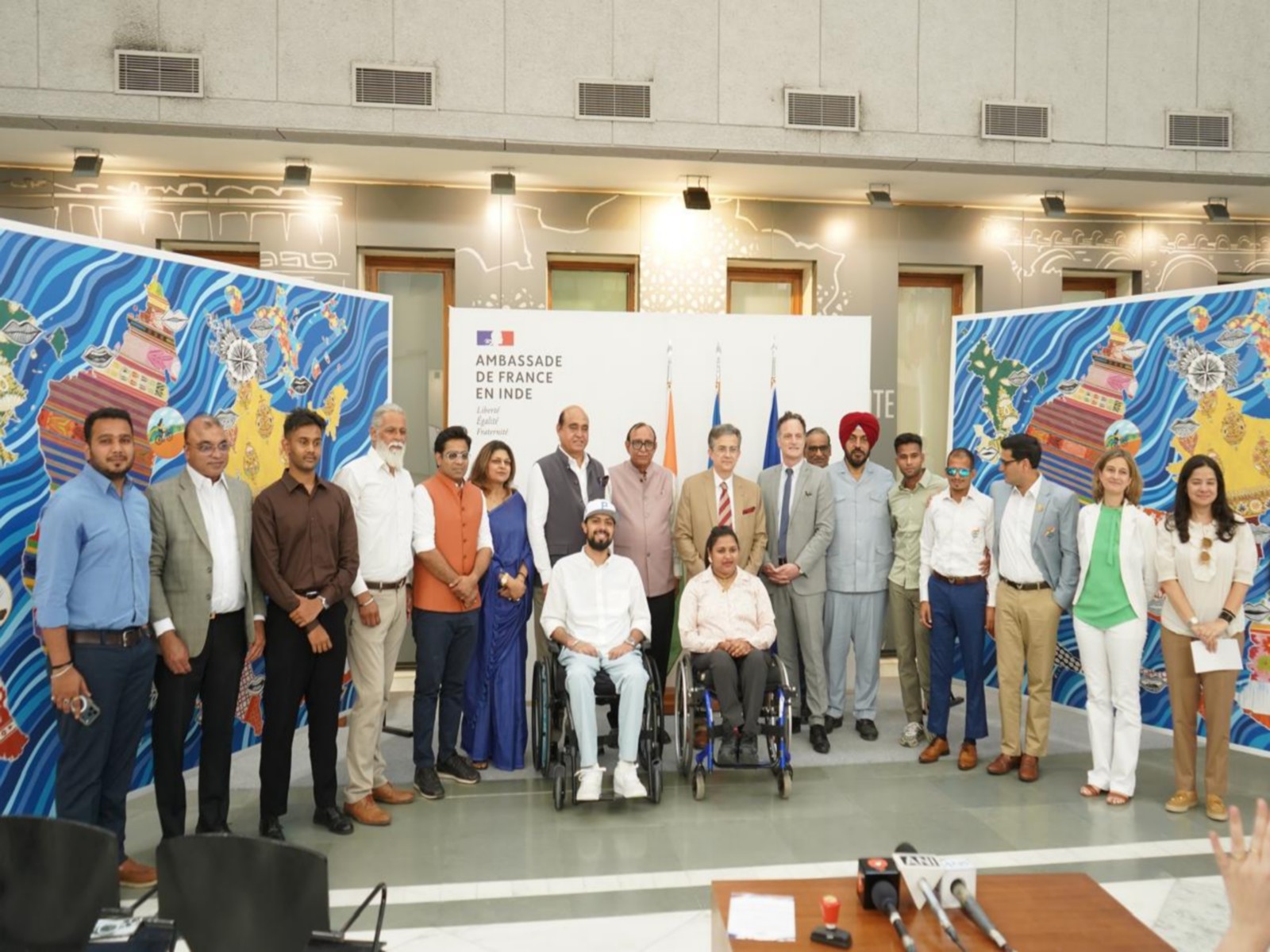 India-France collaboration for inclusive education and Para Sports (Photo: PCI)