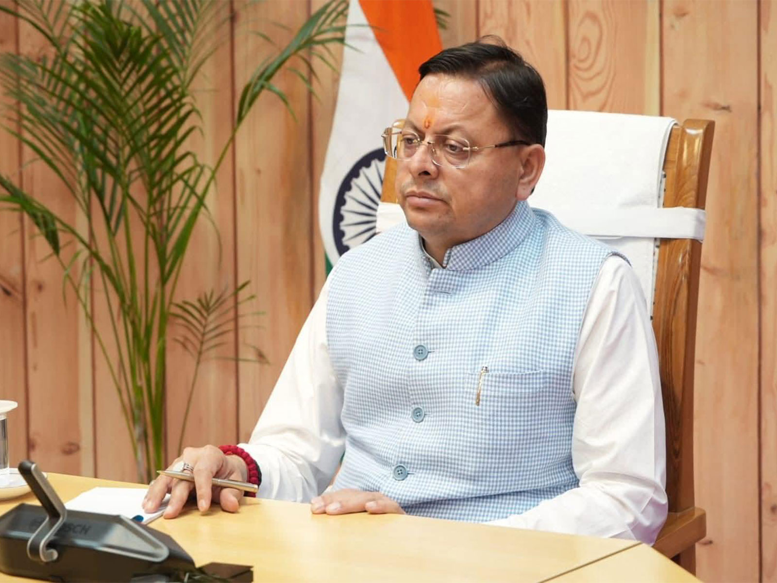 Uttarakhand Chief Minister Pushkar Singh Dhami (Photo/ANI)