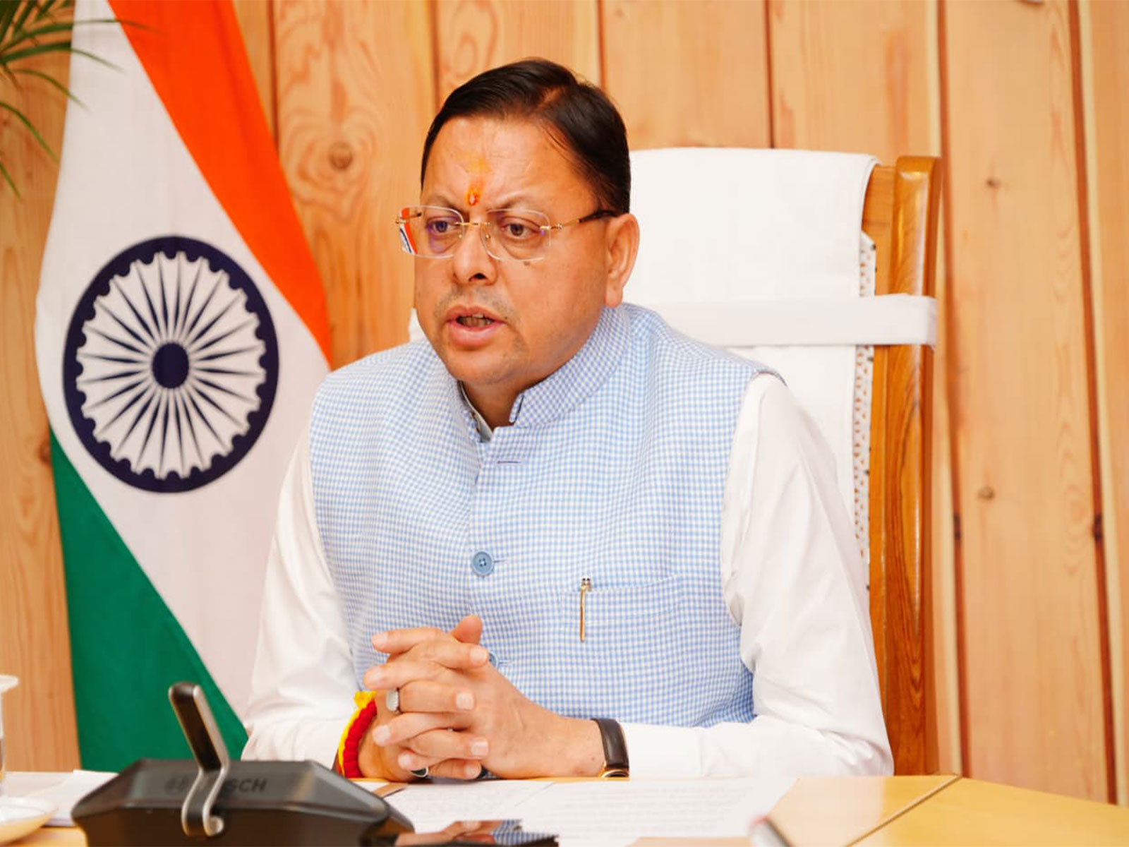 Uttarakhand Chief Minister Pushkar Singh Dhami (Photo/ANI)