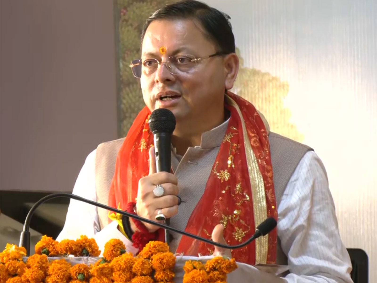 Uttarakhand Chief Minister Pushkar Singh Dhami (Photo/ANI)