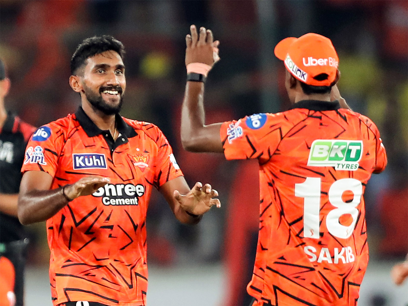 SRH bowler Eshan Malinga in the IPL 2026. (Photo/ANI)