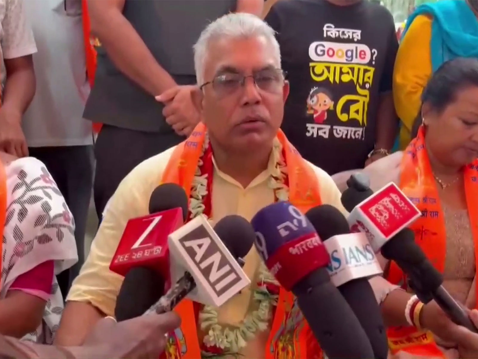 Bharatiya Janata Party (BJP) leader Dilip Ghosh (Photo/ANI)