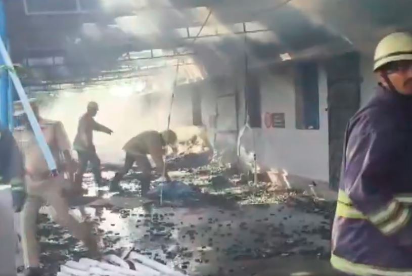 Visual of fire incident (Photo/ANI)