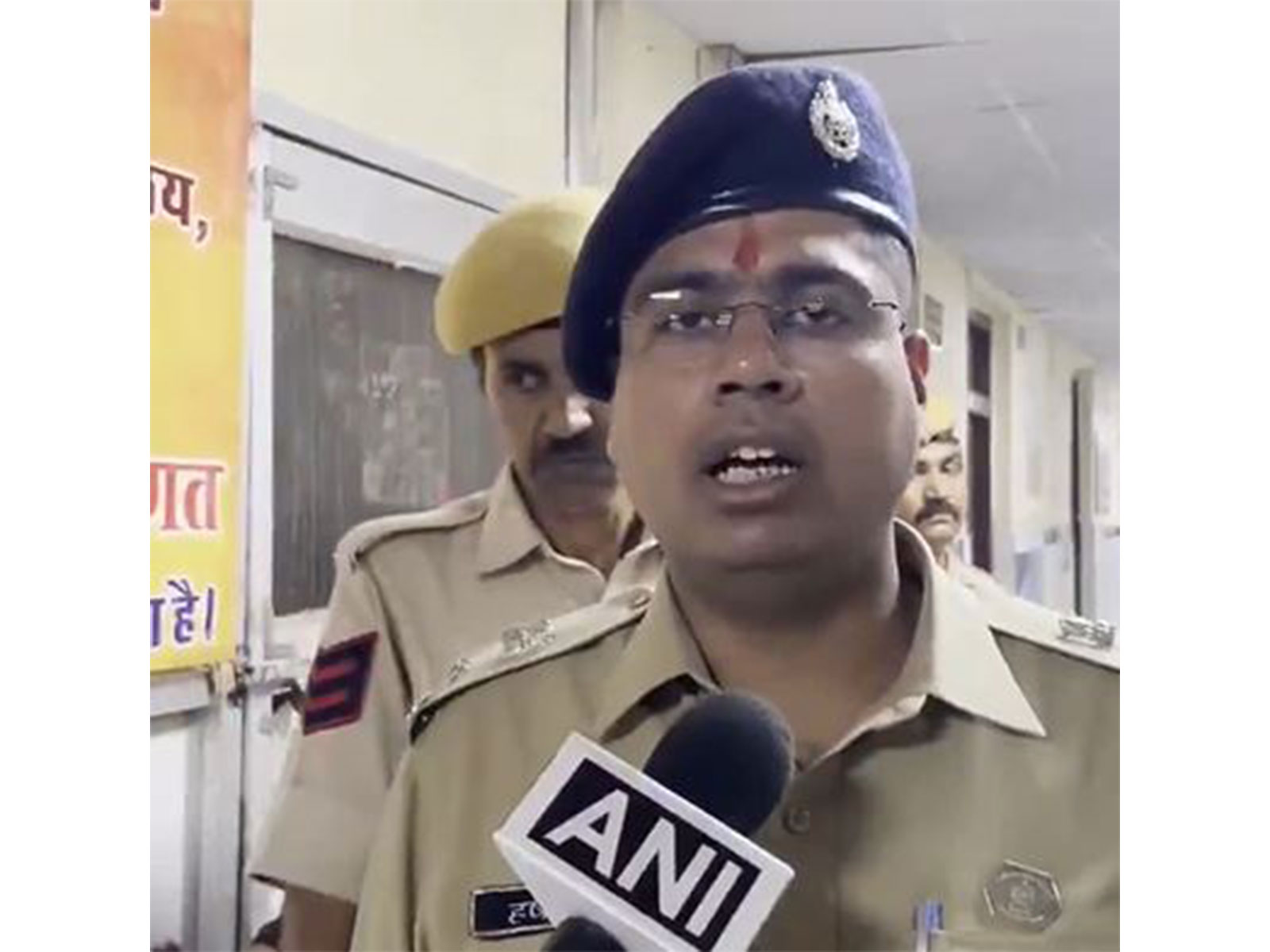 Ajmer SP Harshvardhan Agarwal (Photo/ANI)