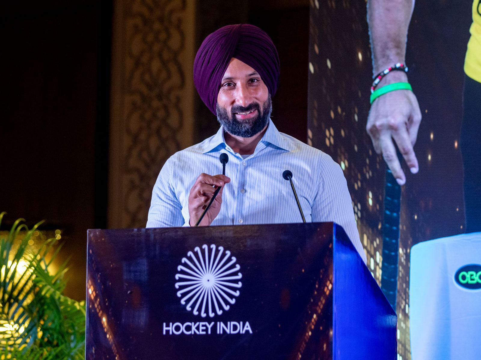 Hockey men's U-18 head coach Sardar Singh. (Photo/ Hockey India)