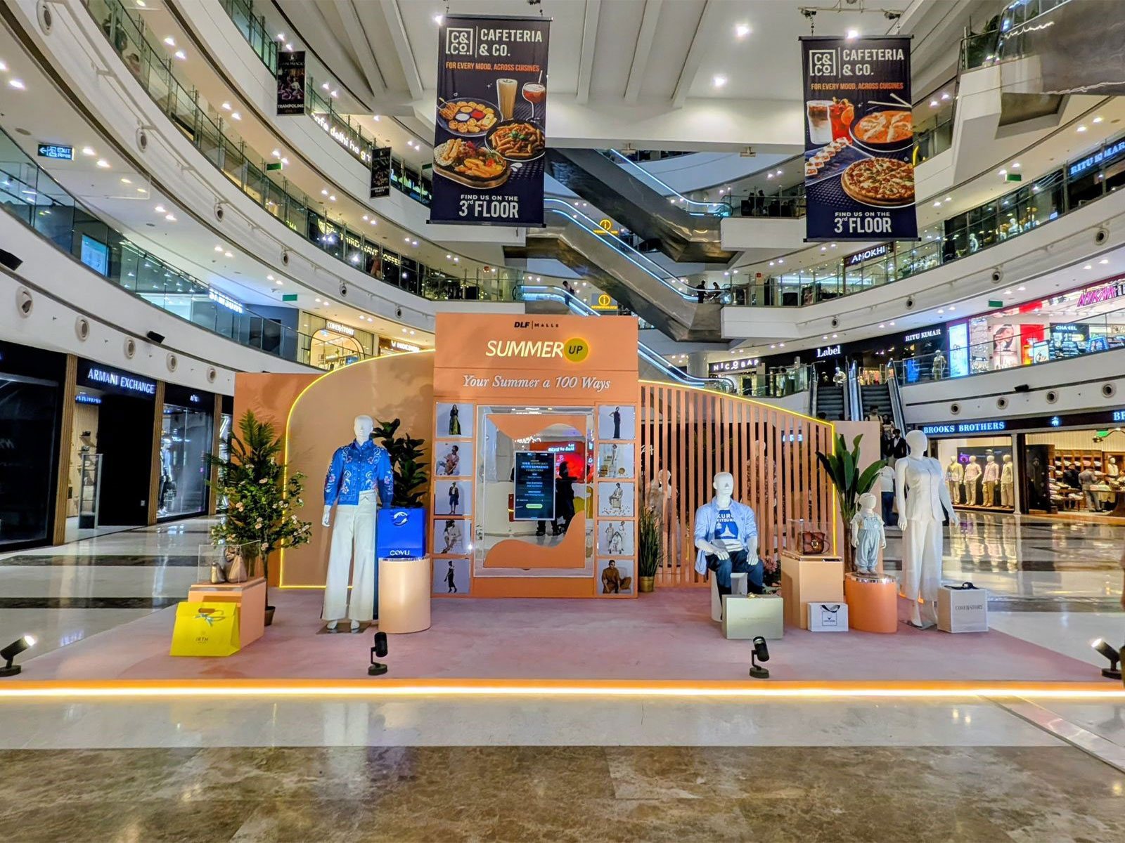 The campaign brings together curated fashion, AI-powered smart mirrors, interactive lookbooks and seamless in-mall shopping across DLF Malls