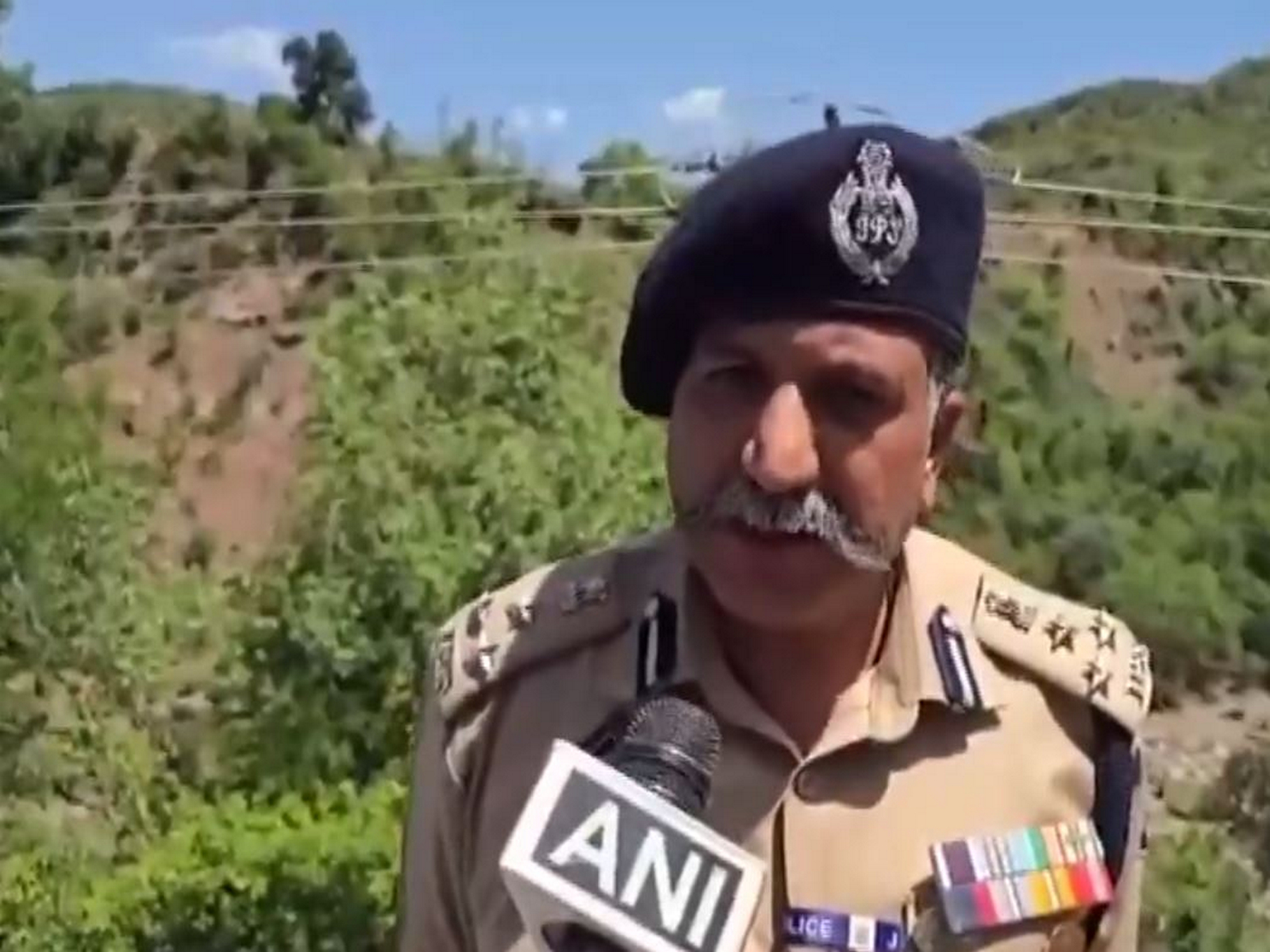 Udhampur-Reasi Range DIG Shiv Kumar Sharma (Photo/ANI)