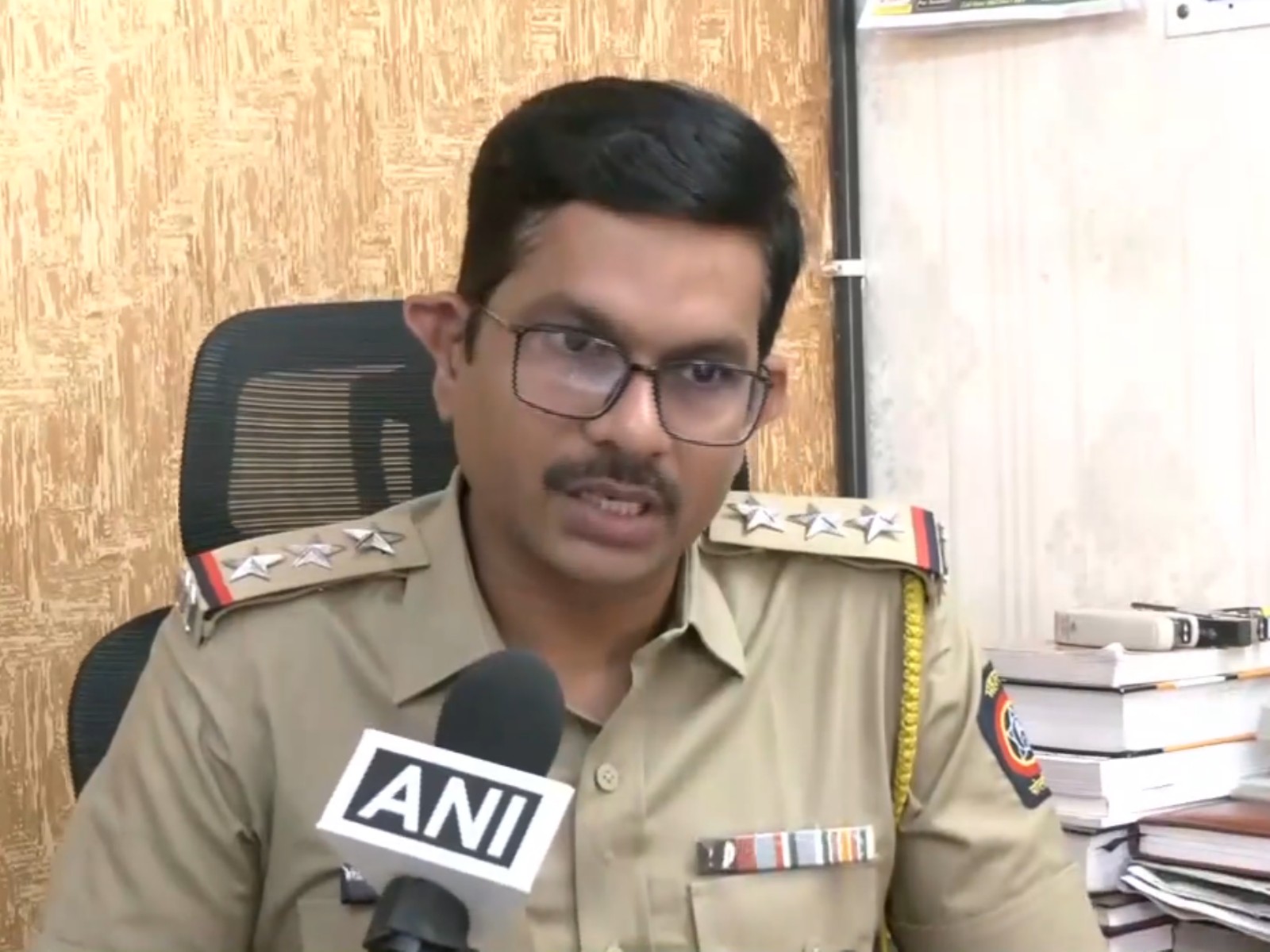 Police Inspector at Mankapur Police Station, Haresh Kalsekar (Photo/ANI)