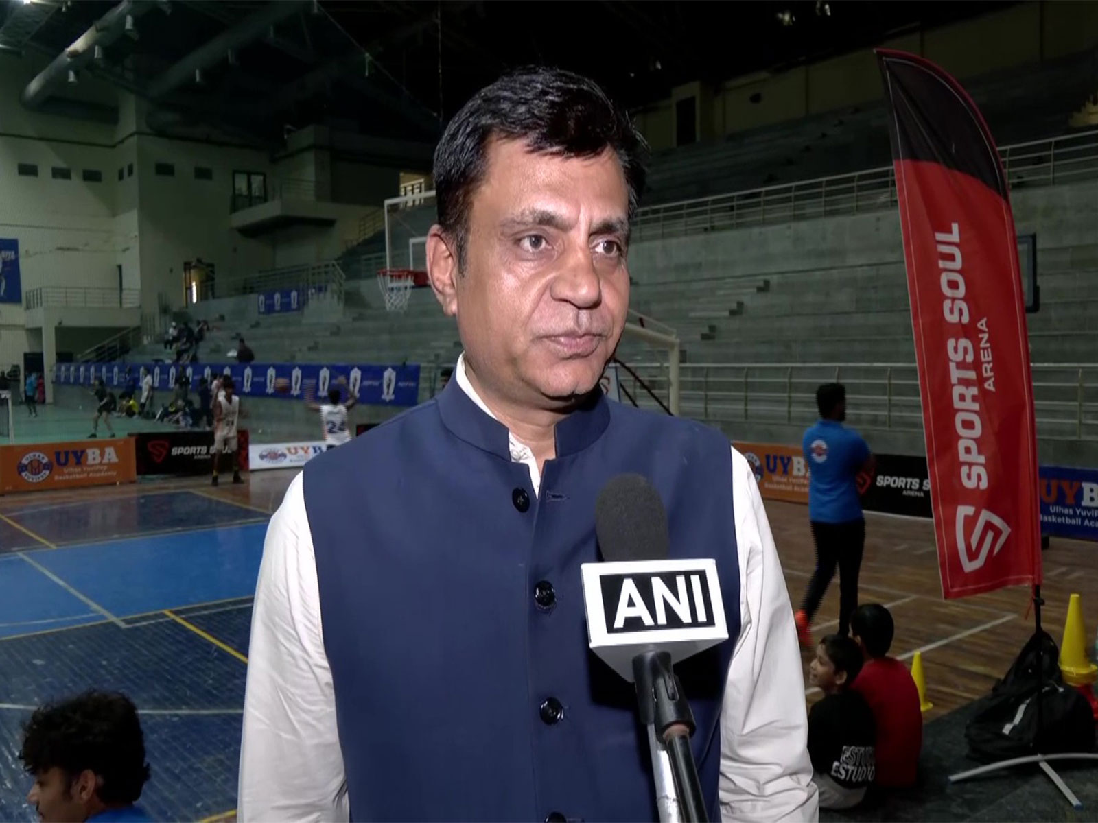 WFBI President Varun Ahlawat at Noida Indoor Stadium. (Photo/ANI)