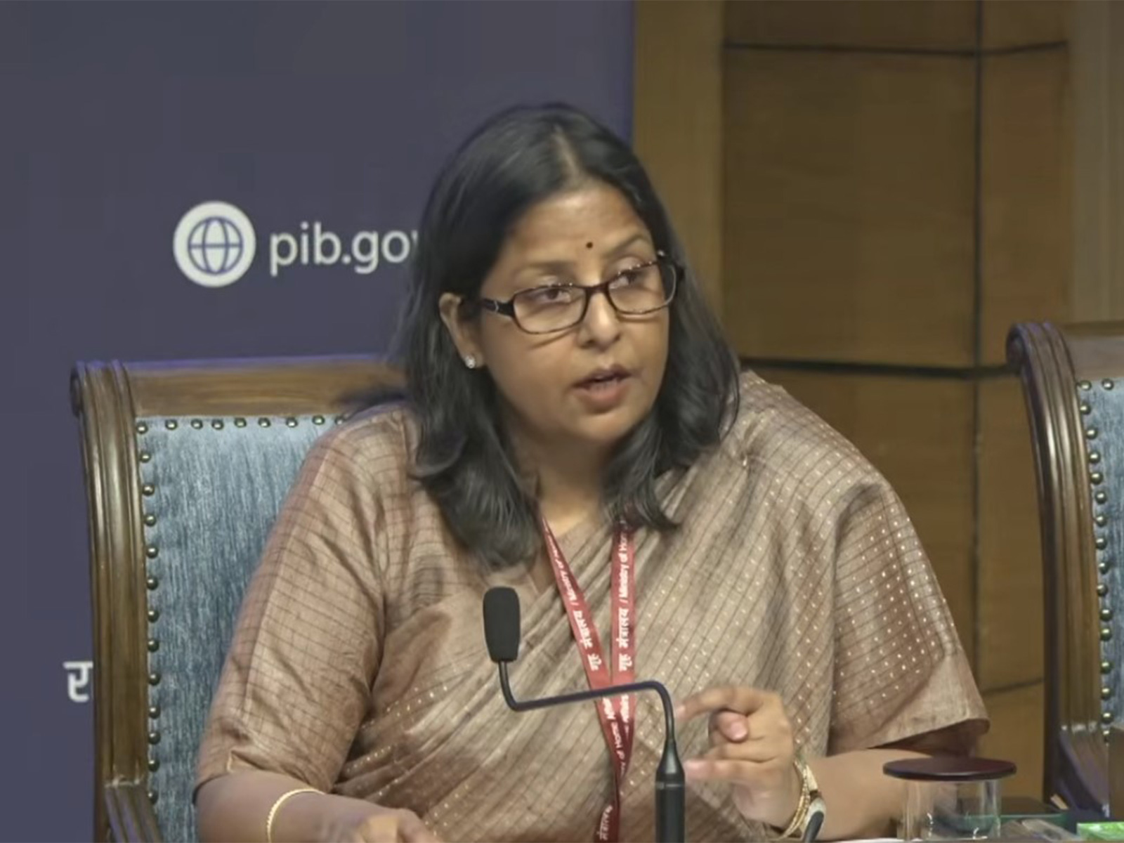 Sujata Sharma, Joint Secretary (Marketing & Oil Refinery) Ministry of Petroleum and Natural Gas (Photo-ANI)