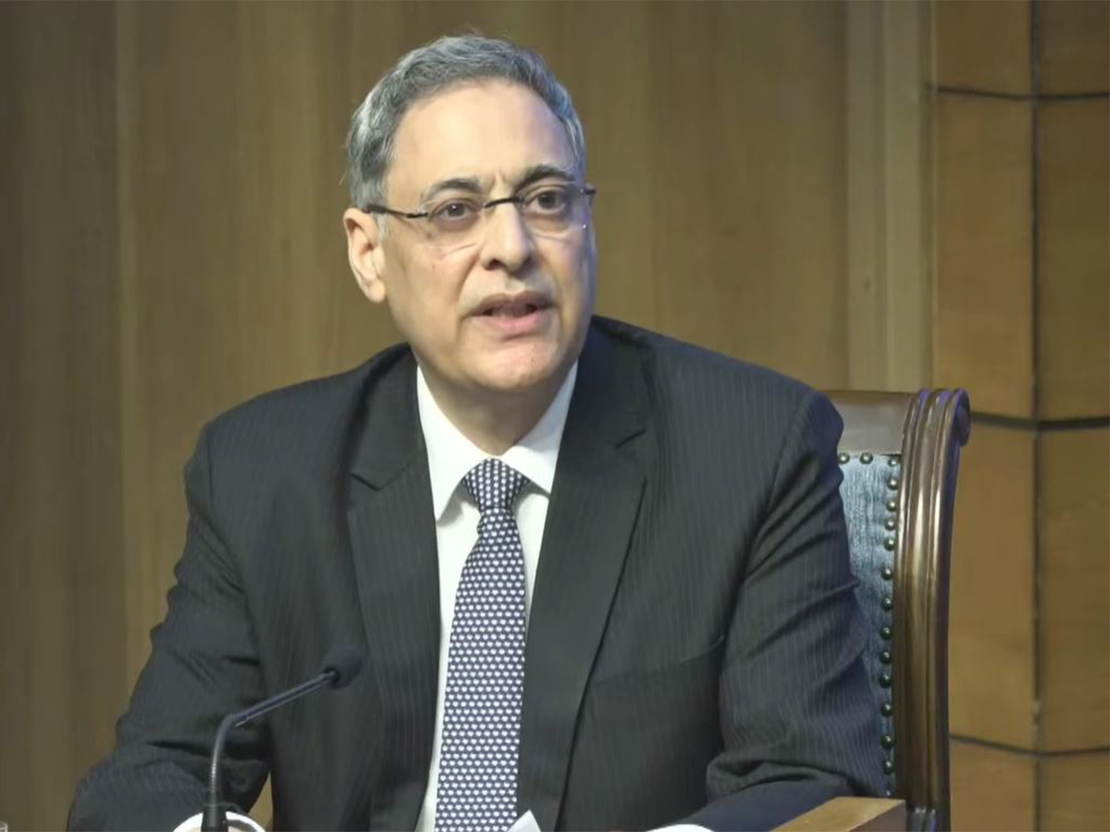 Aseem Mahajan, Joint Secretary (Gulf) in the MEA (Photo/YoutubePIBIndia)