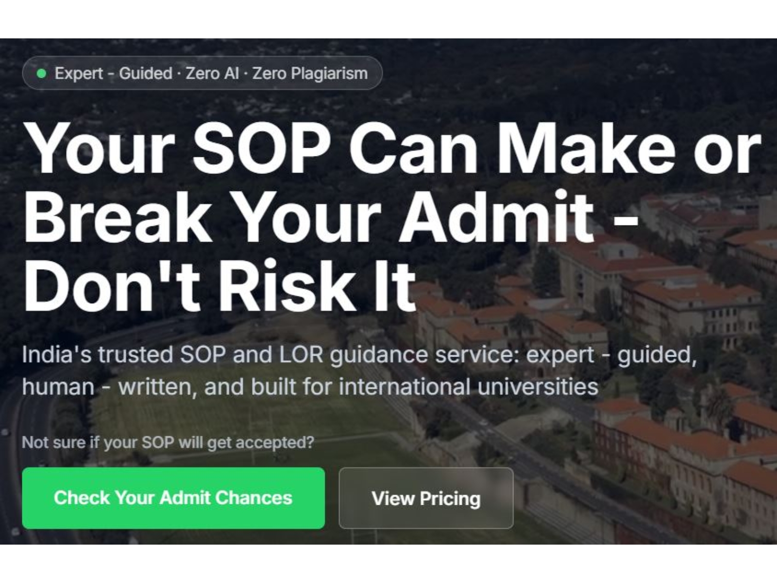 IvyEdgeSOP: Most Indian Students Don't Get Rejected Because of Their Profile, They Get Rejected Because of Their SOP