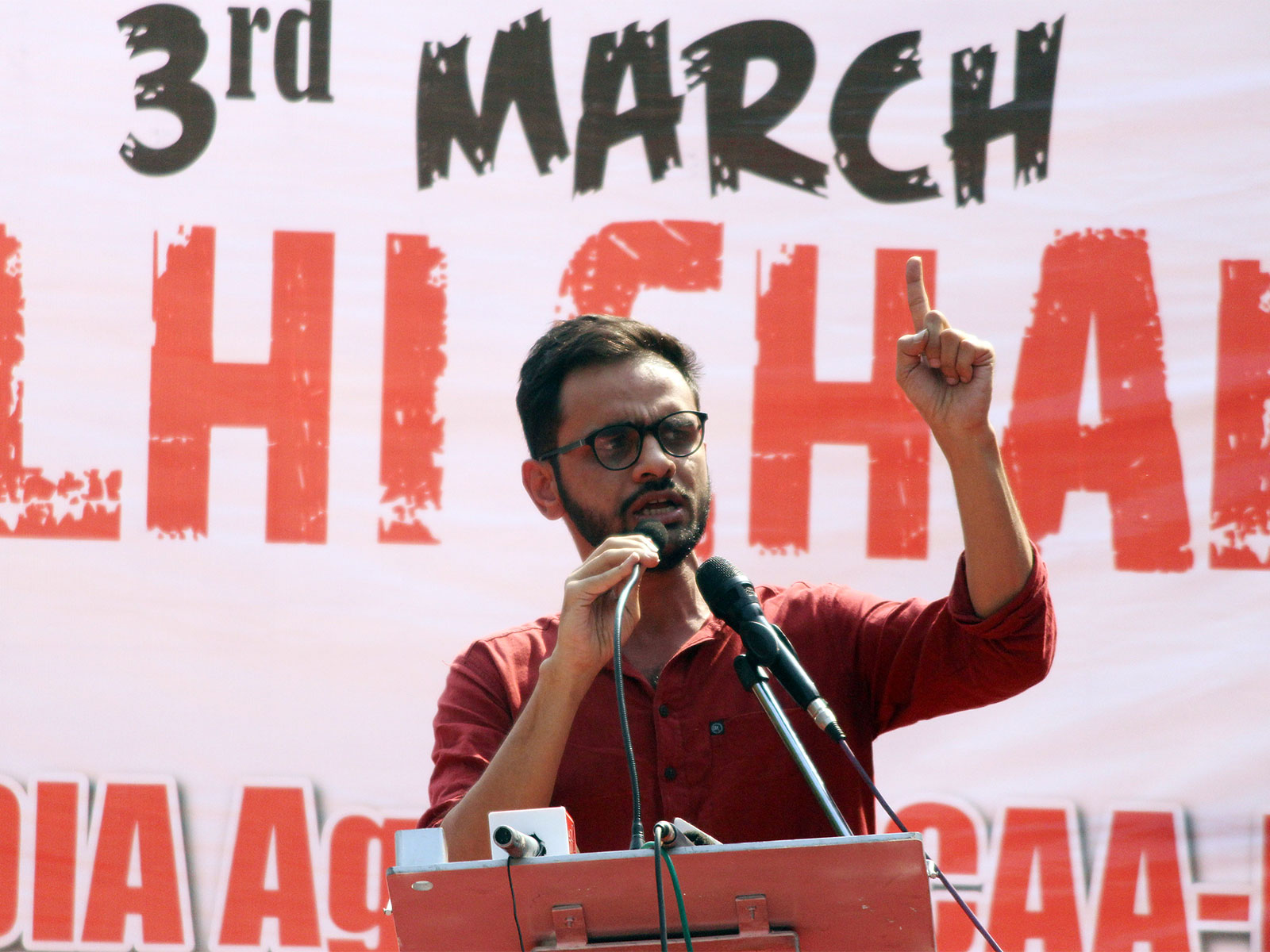 Student activist Umar Khalid (File Photo/ANI)