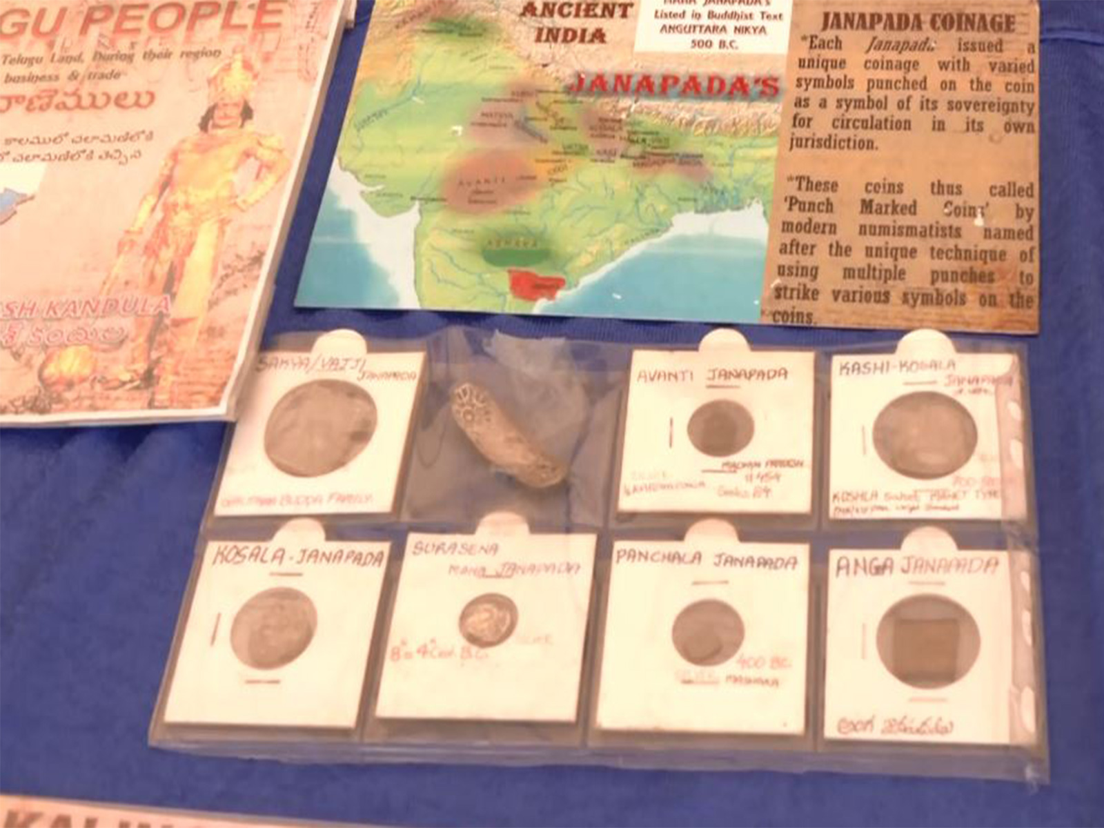 British-Era coins discovered in the sea off Visakhapatnam (Photo/ANI)