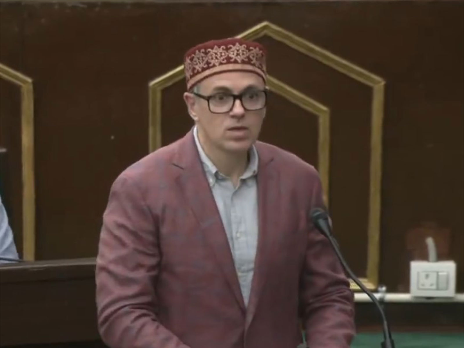 Jammu and Kashmir Chief Minister Omar Abdullah (File Photo/ANI)