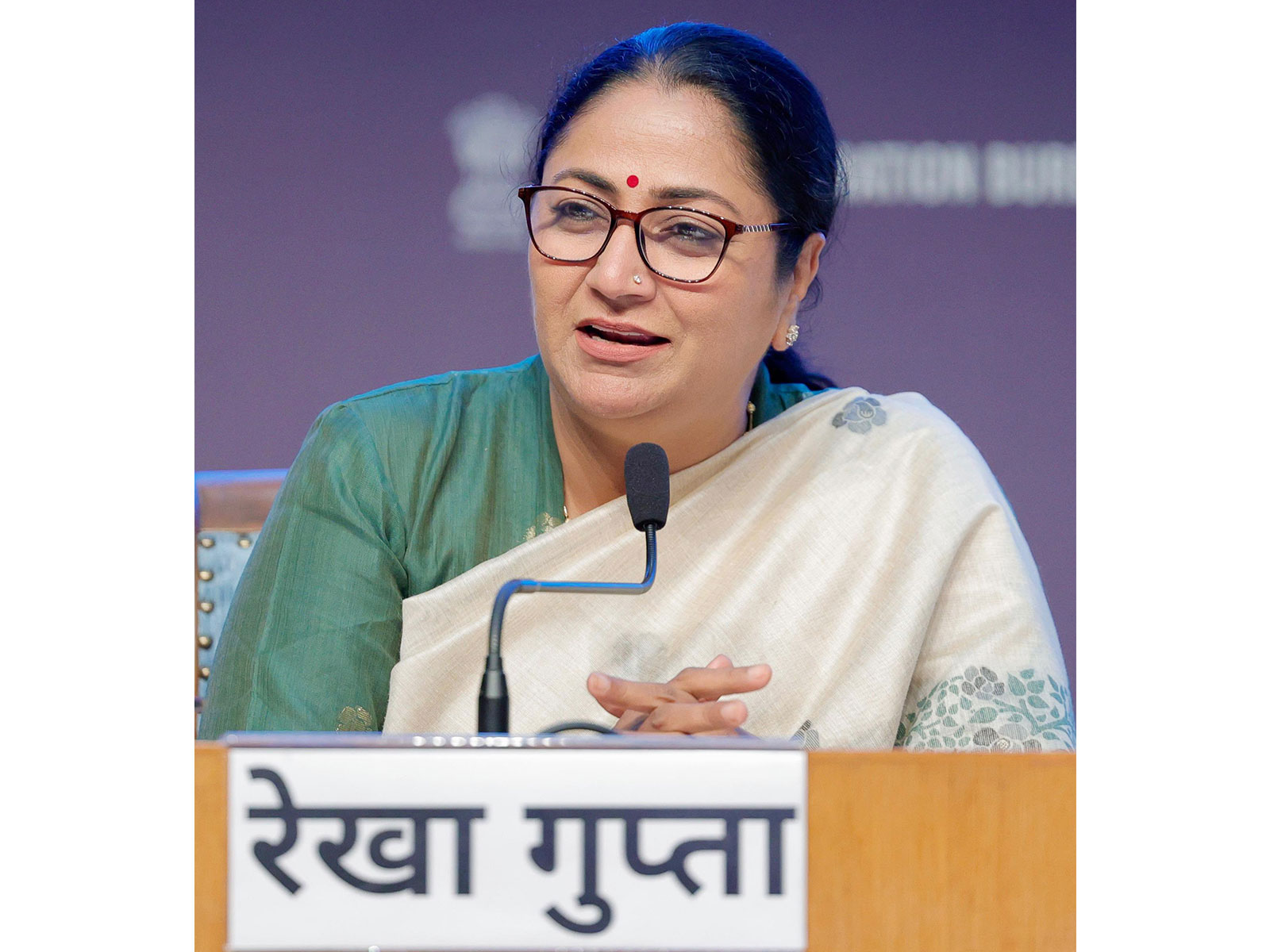  Delhi Chief Minister Rekha Gupta (Photo/ANI)