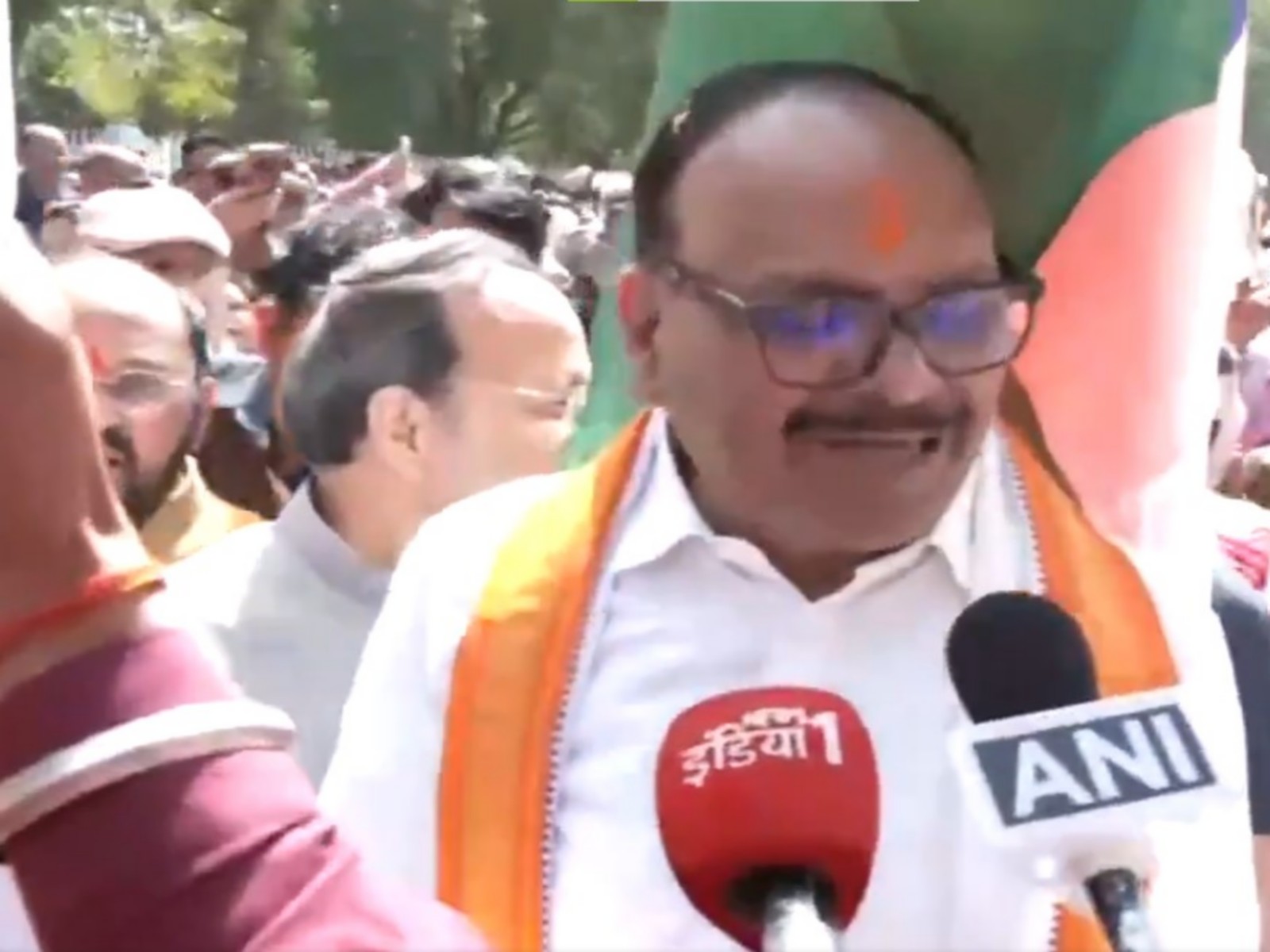 Uttar Pradesh Deputy Chief Minister Brajesh Pathak (Photo/ANI)