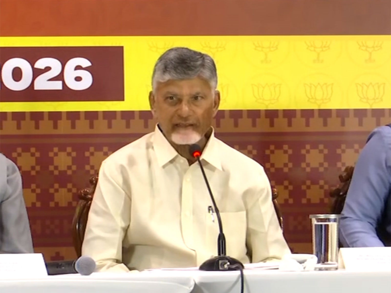 Andhra Pradesh CM Chandrababu Naidu (Photo/ANI) 