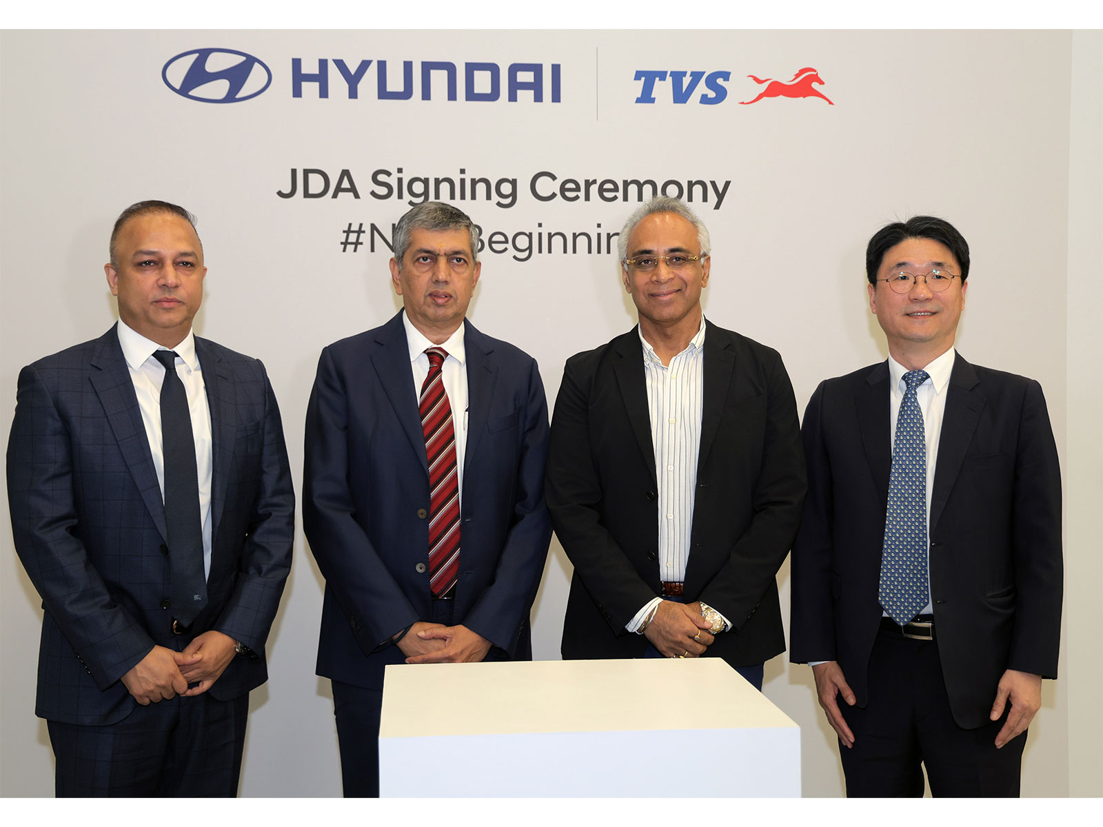 Hyundai Motor Company and TVS Motor Company sign Joint Development Agreement to deliver and commercialize electric three-wheelers in India and additional markets