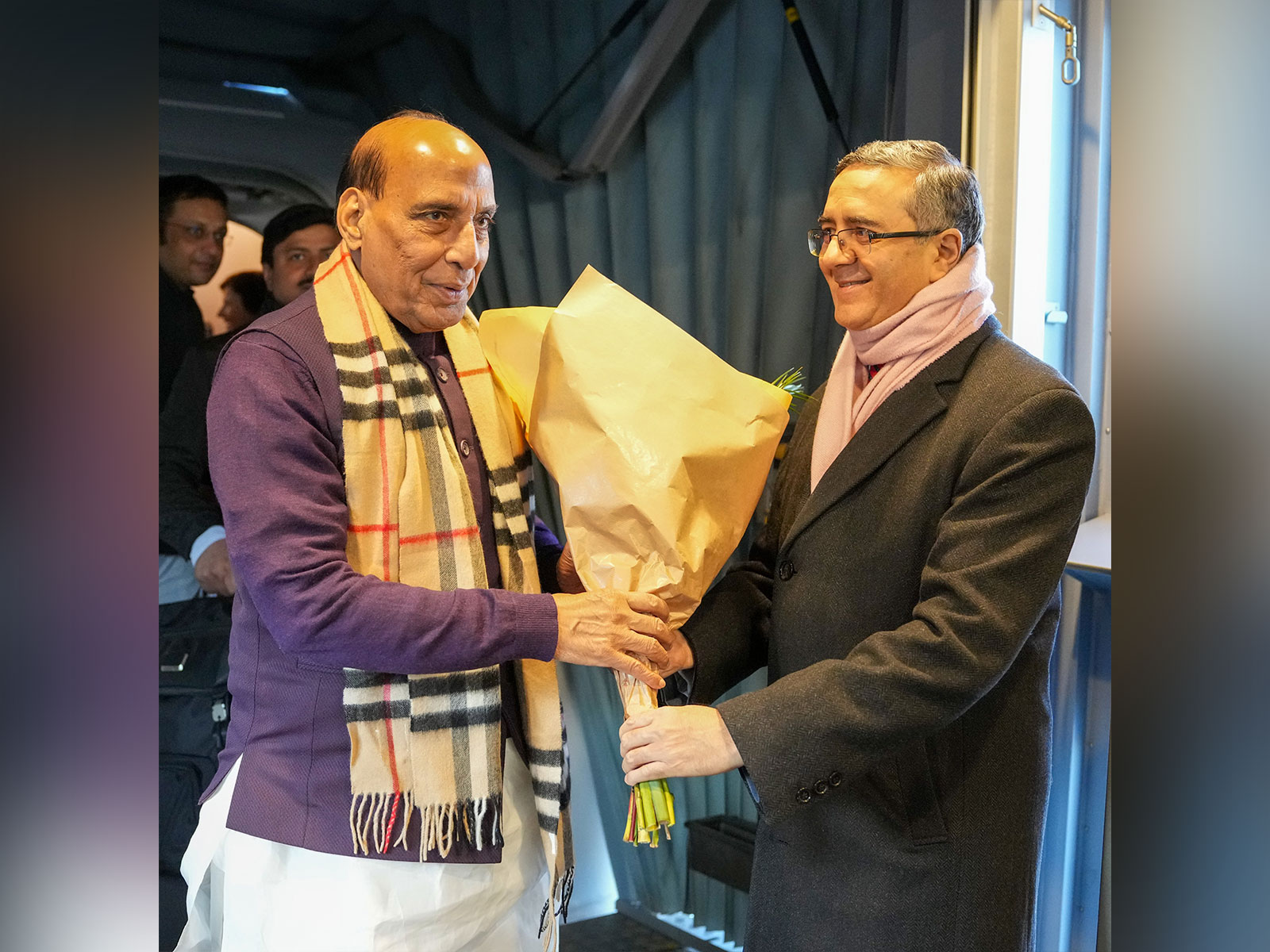 Defence Minister Rajnath Singh arrives in Munich, Germany, for a three-day official visit to strengthen India-Germany defence cooperation. (Photo: X/@SpokespersonMoD)