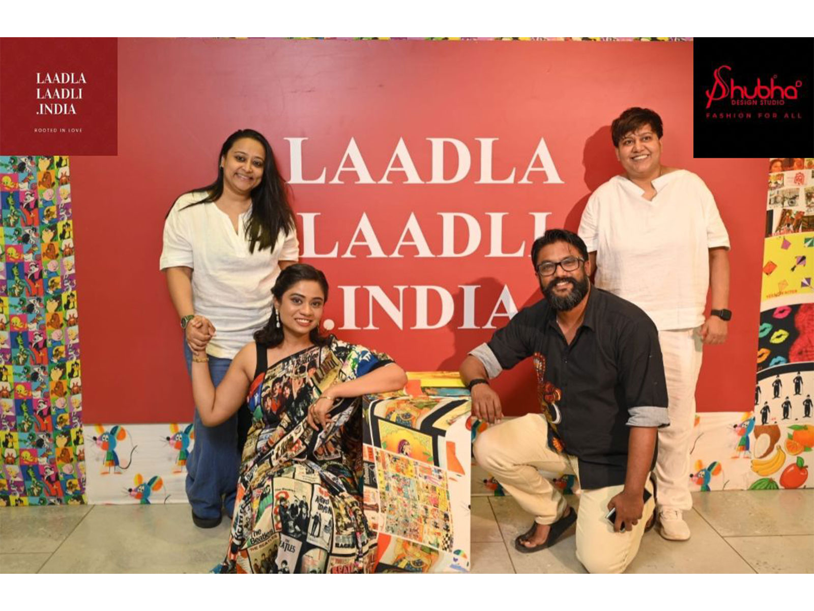 Shubha Design Studio Co-founders Shubha Mitra, Punam Mallick Launches 'Laadla Laadli. India