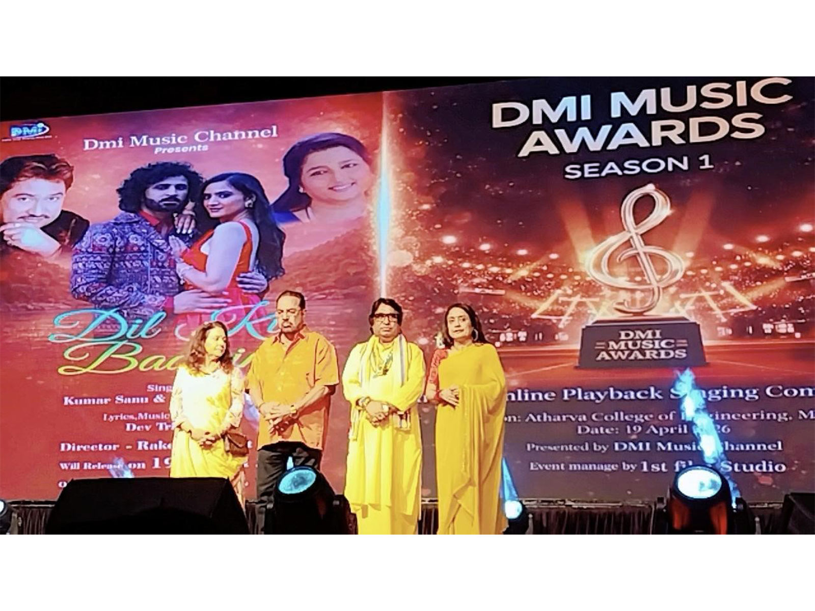 Grand Celebration of DMI Music Presents Singing Competition & Icon Award 2026 in Mumbai