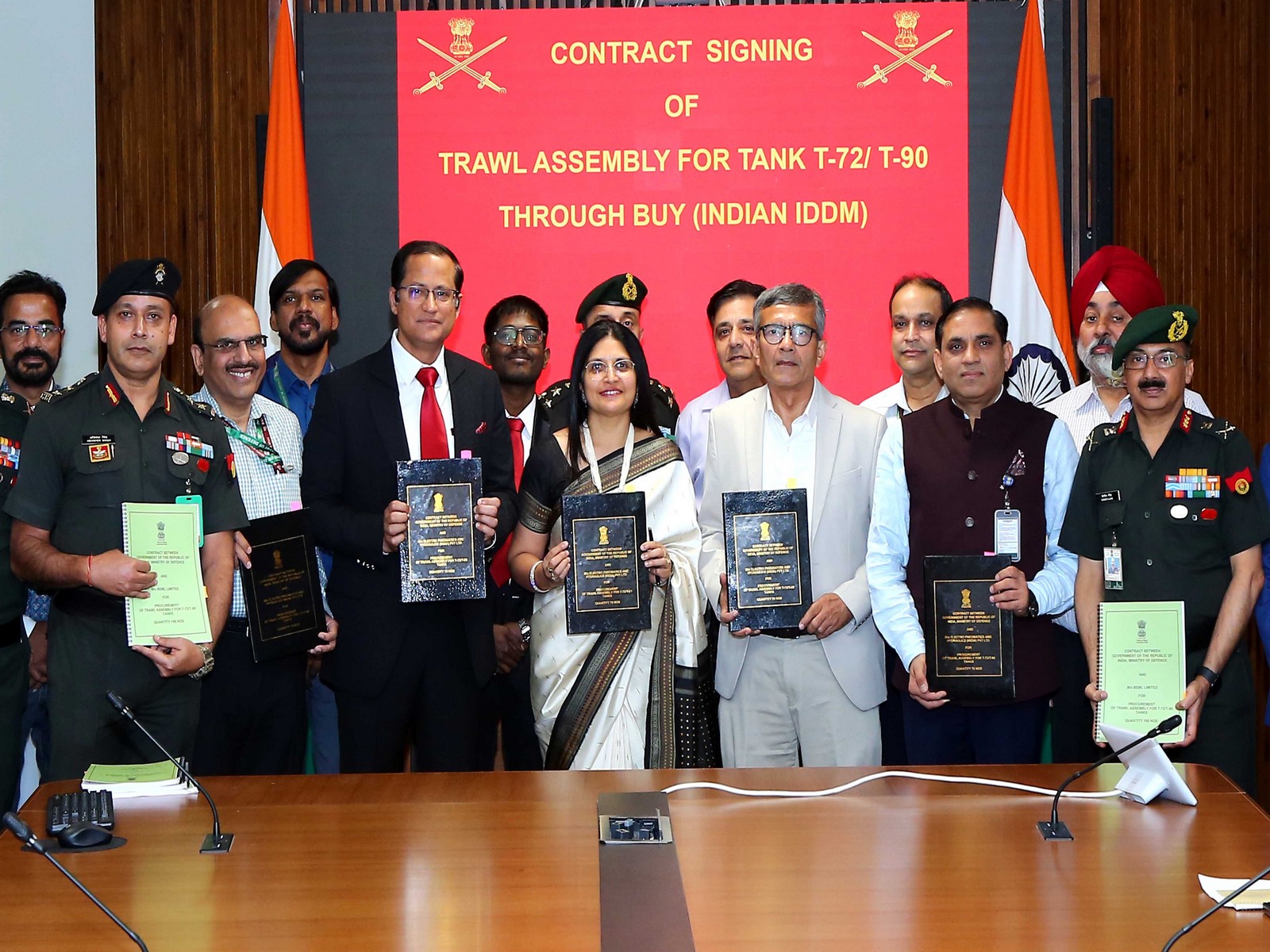 MoD signs Rs 975 crore contracts for TRAWL Assembly (Photo/Ministry of Defence)