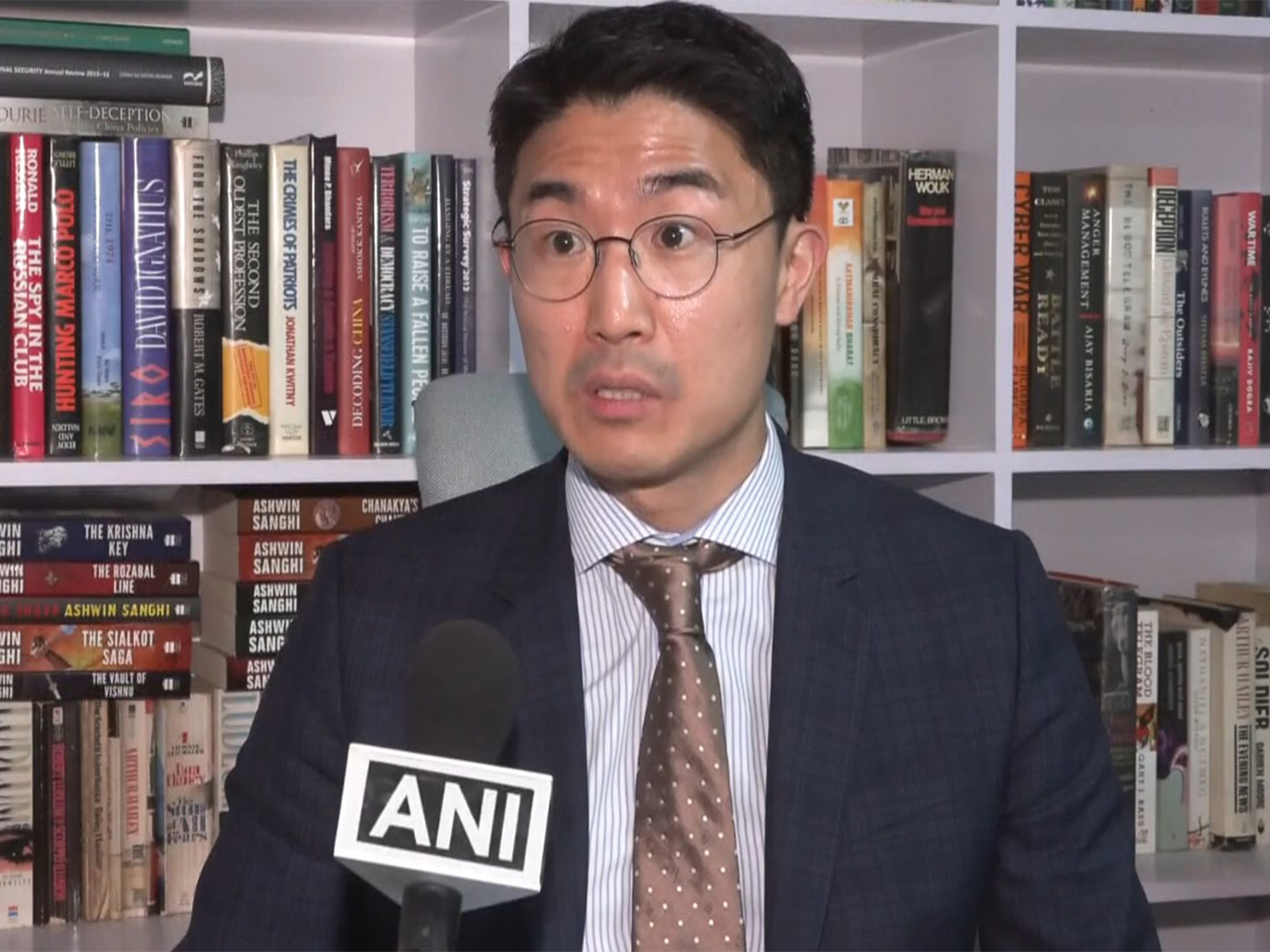 Kyunghoon Kim, Head of India and South Asia Team, Korea Institute for International Economic Policy. (Photo-ANI) 