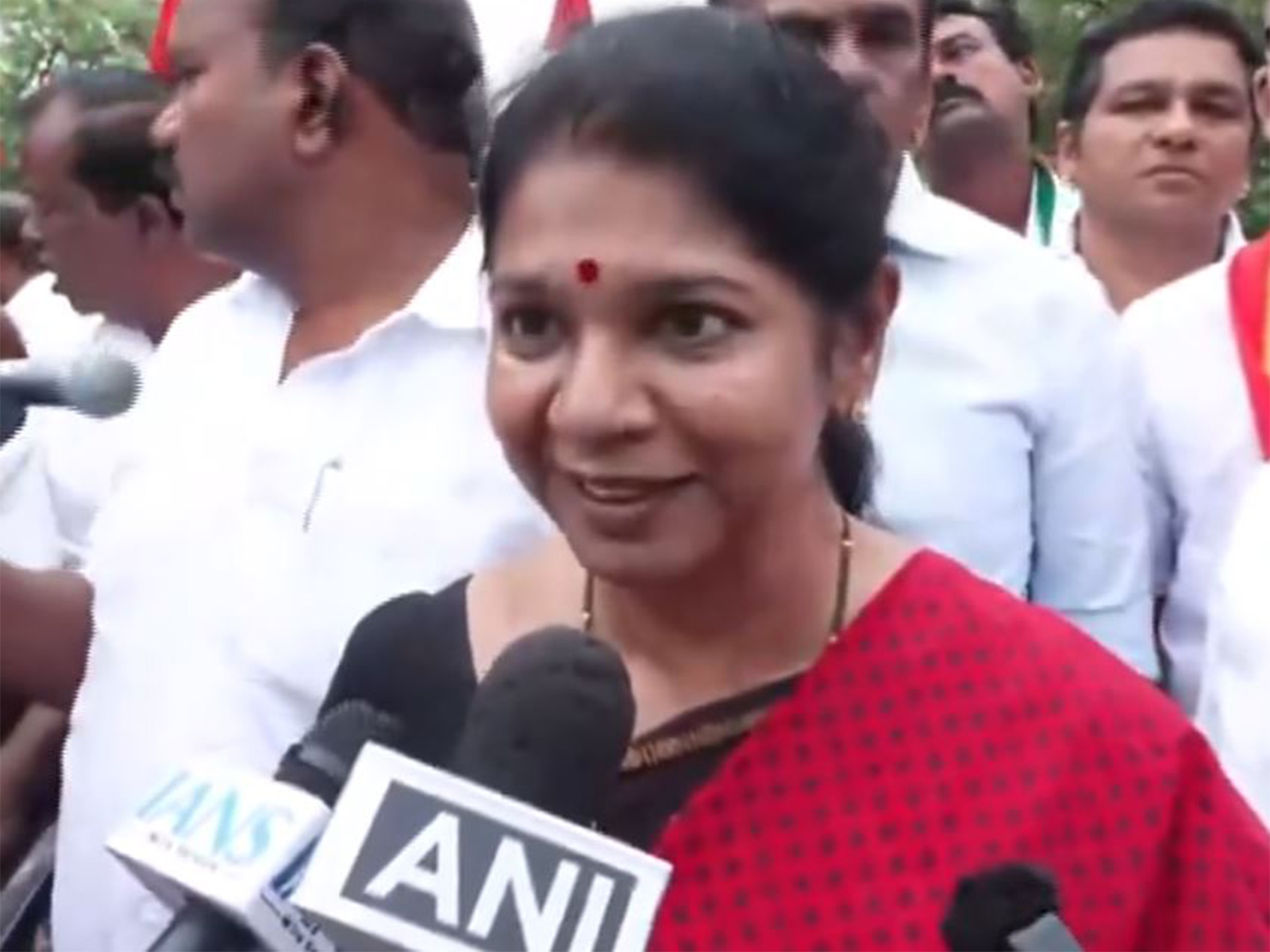 DMK Deputy General Secretary and MP Kanimozhi (Photo/ANI)