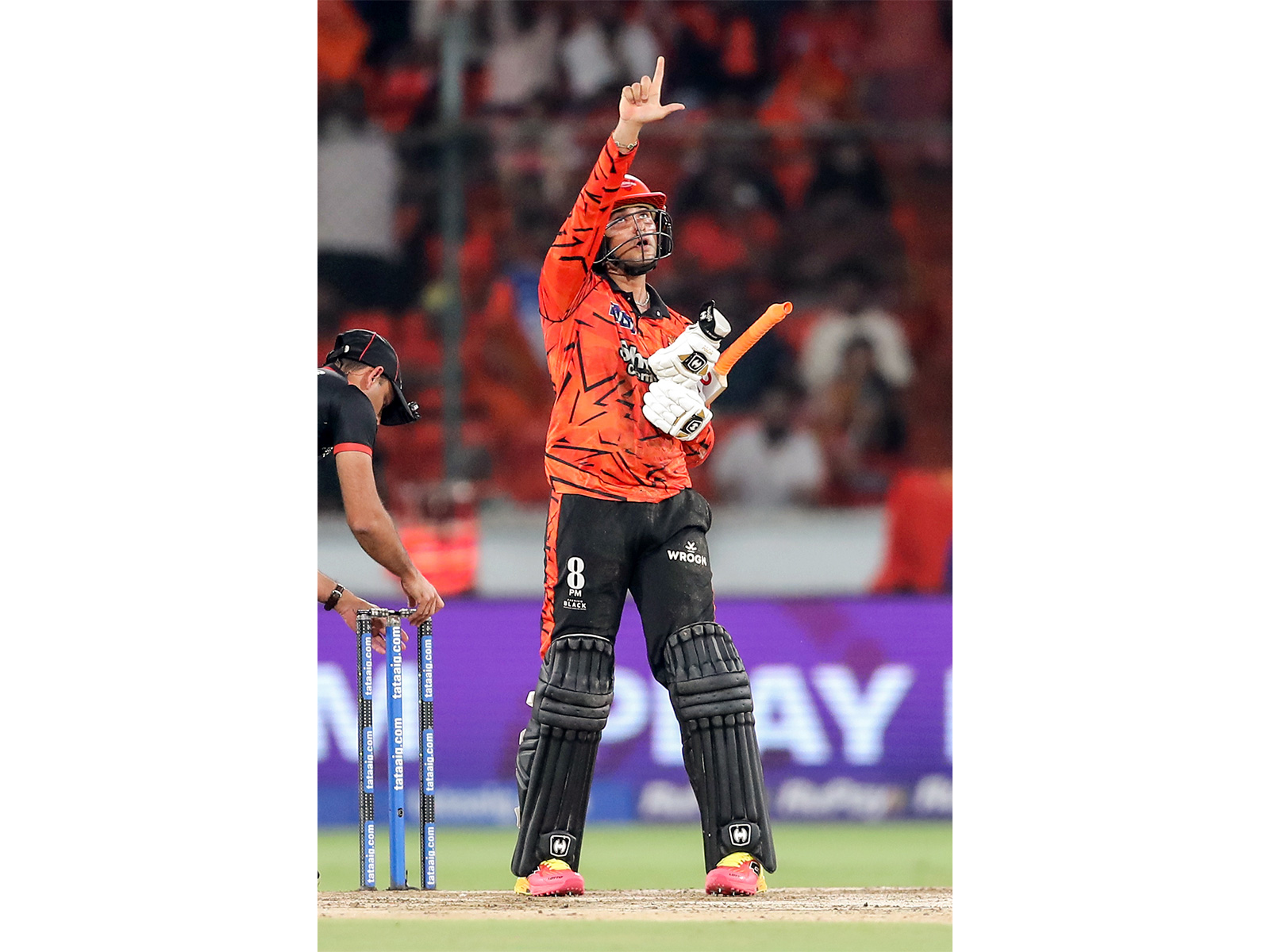 Sunrisers Hyderabad's Abhishek Sharma. (Photo/ANI) 