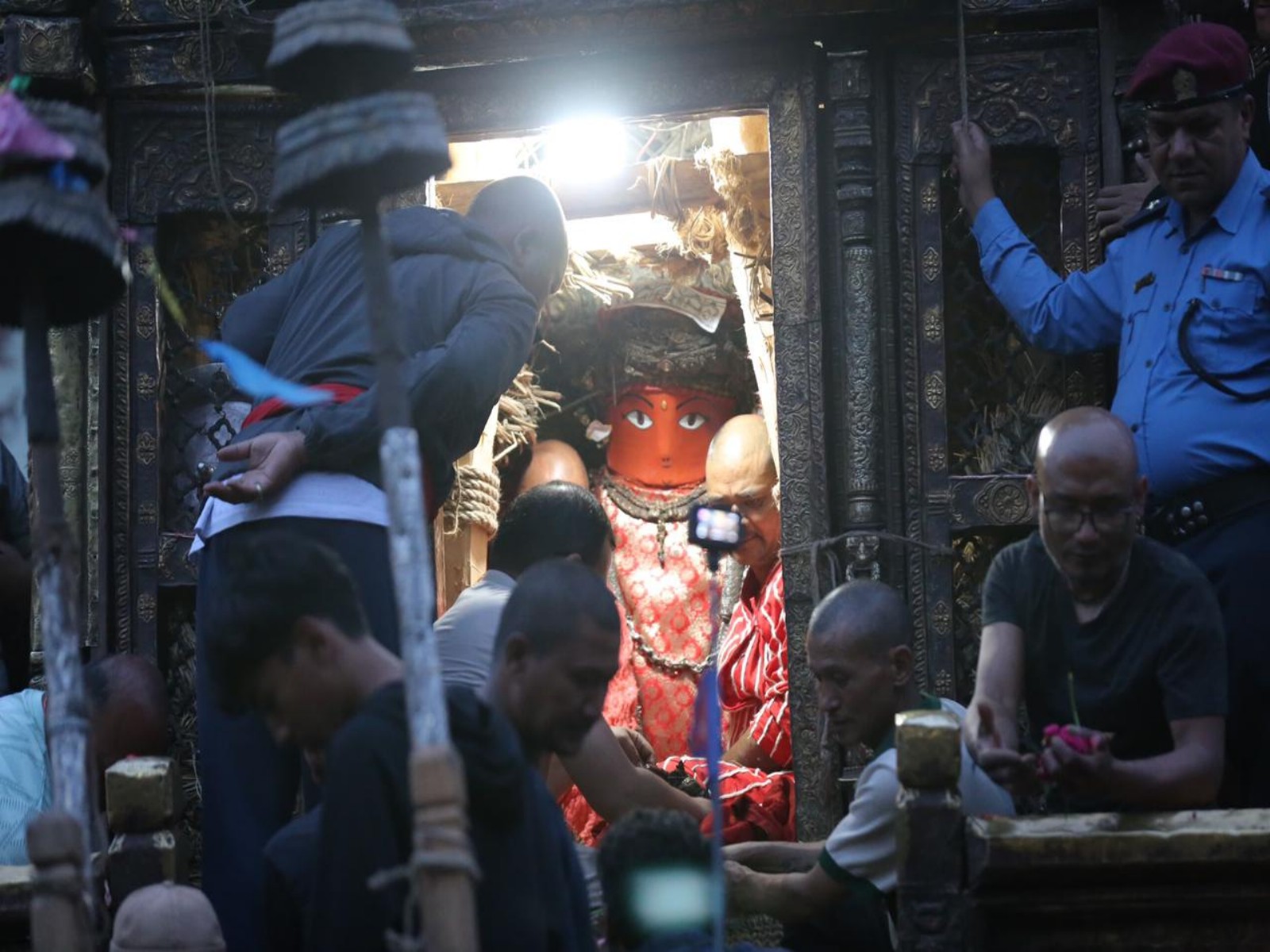 Nepal's longest chariot festival of Rato Macchendranath (Photo/ANI)