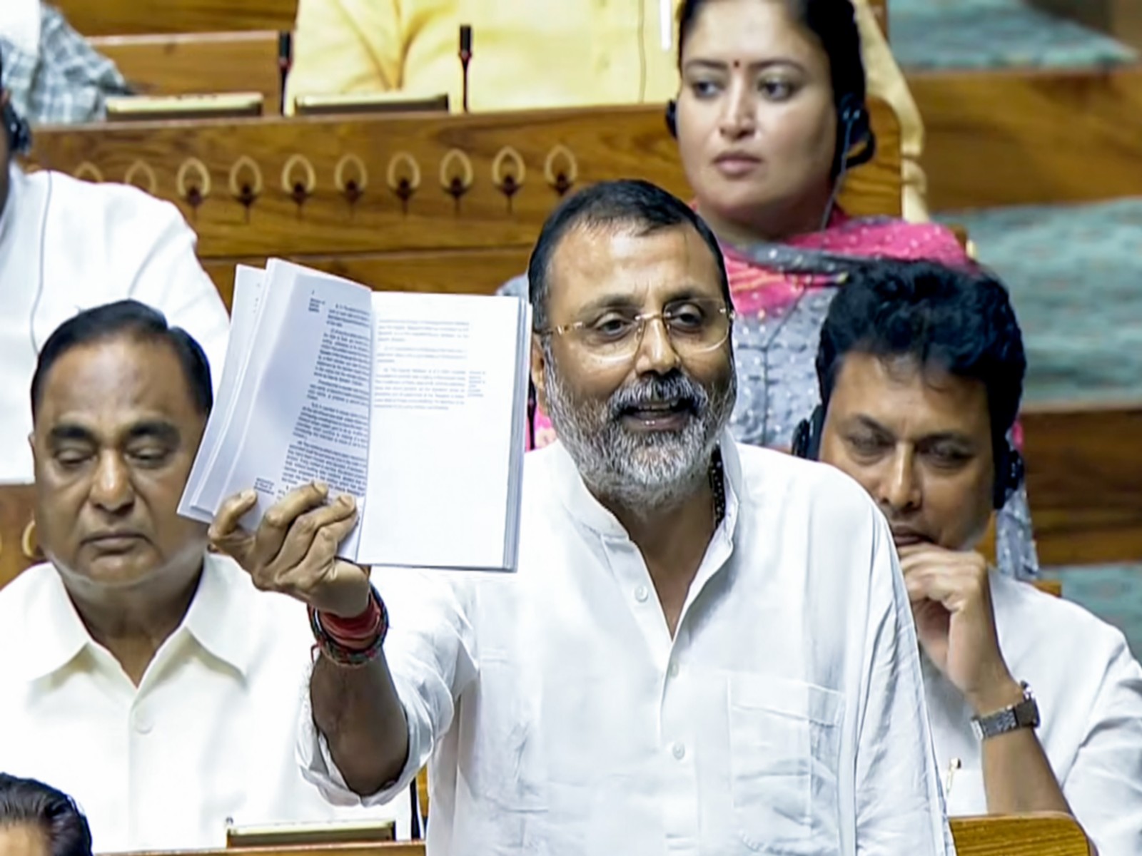 BJP MP Nishikant Dubey (File Photo/ANI)
