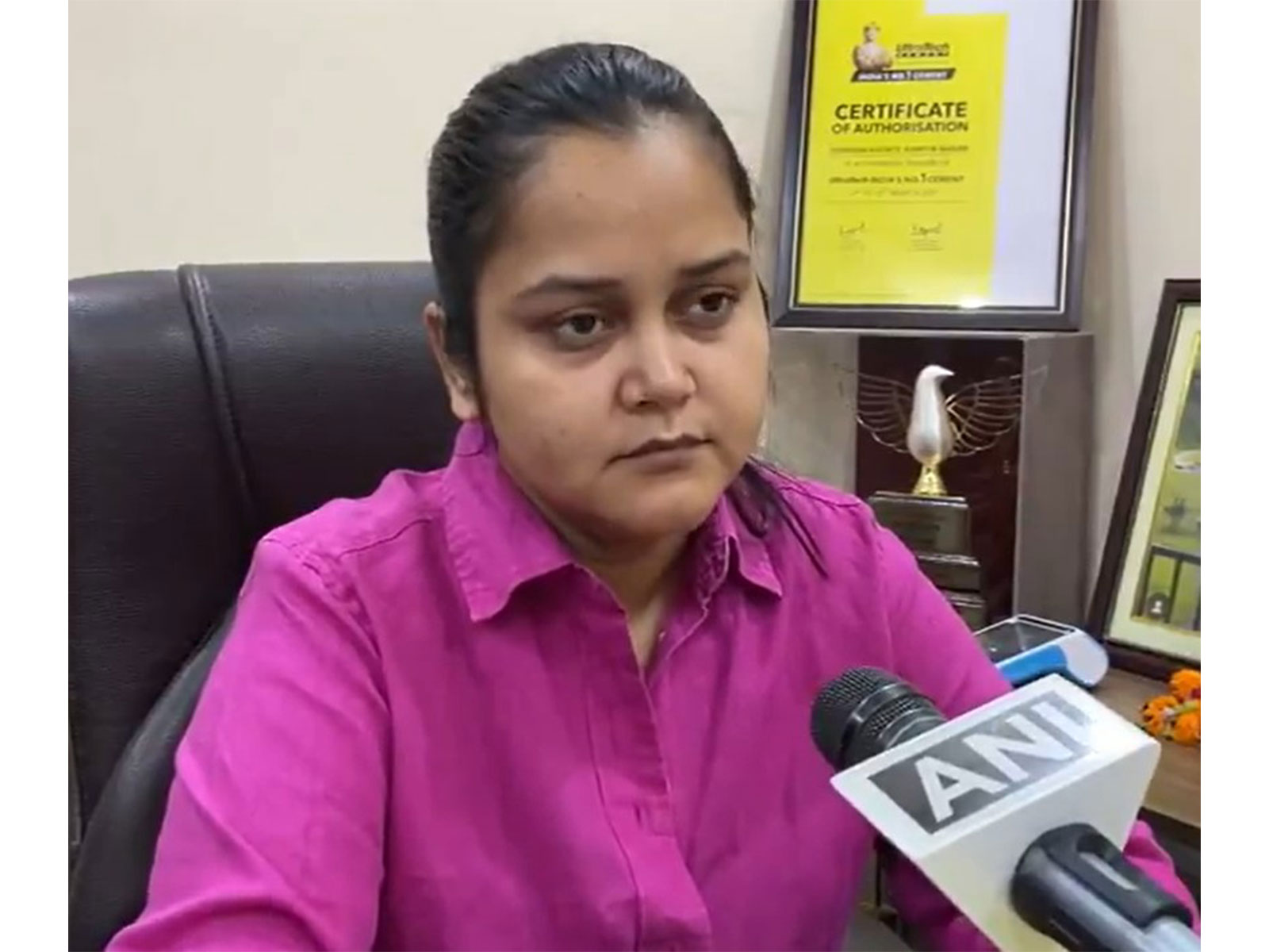 Pahalgam terror attack Victim's wife (Photo/ANI)