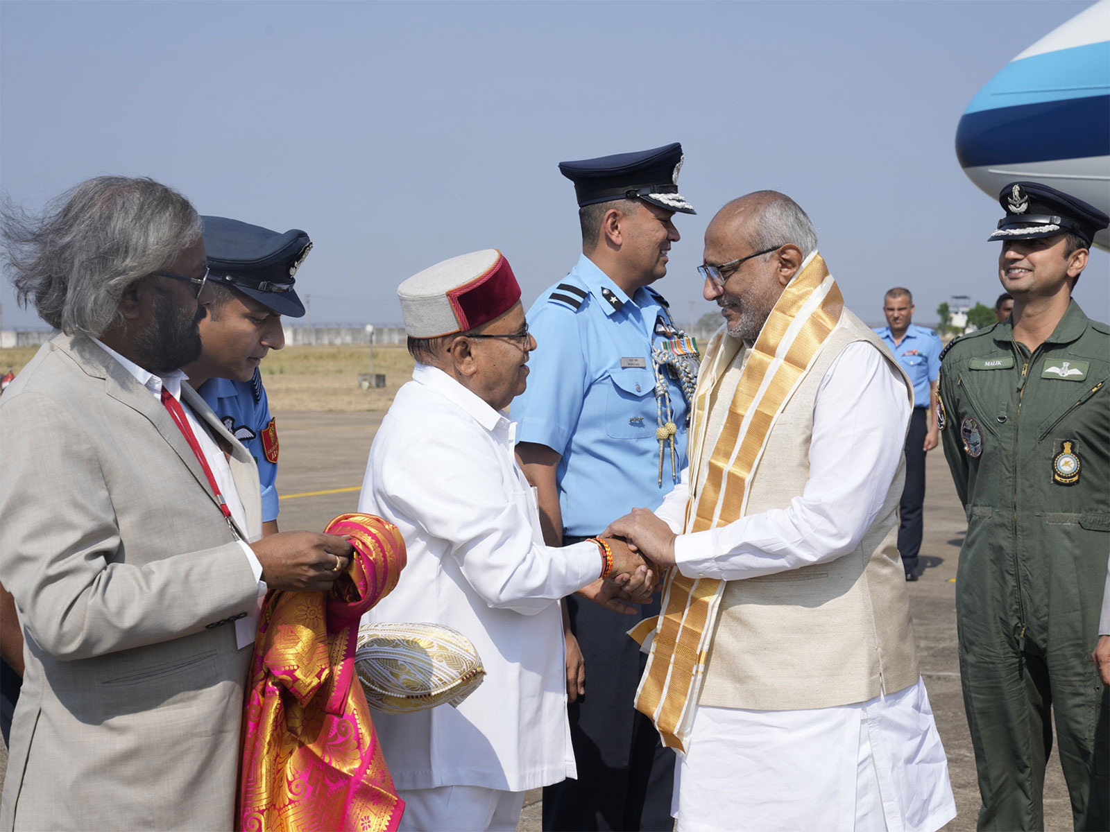 Vice President CP Radhakrishnan in Karnataka (Photo/X@VPIndia)