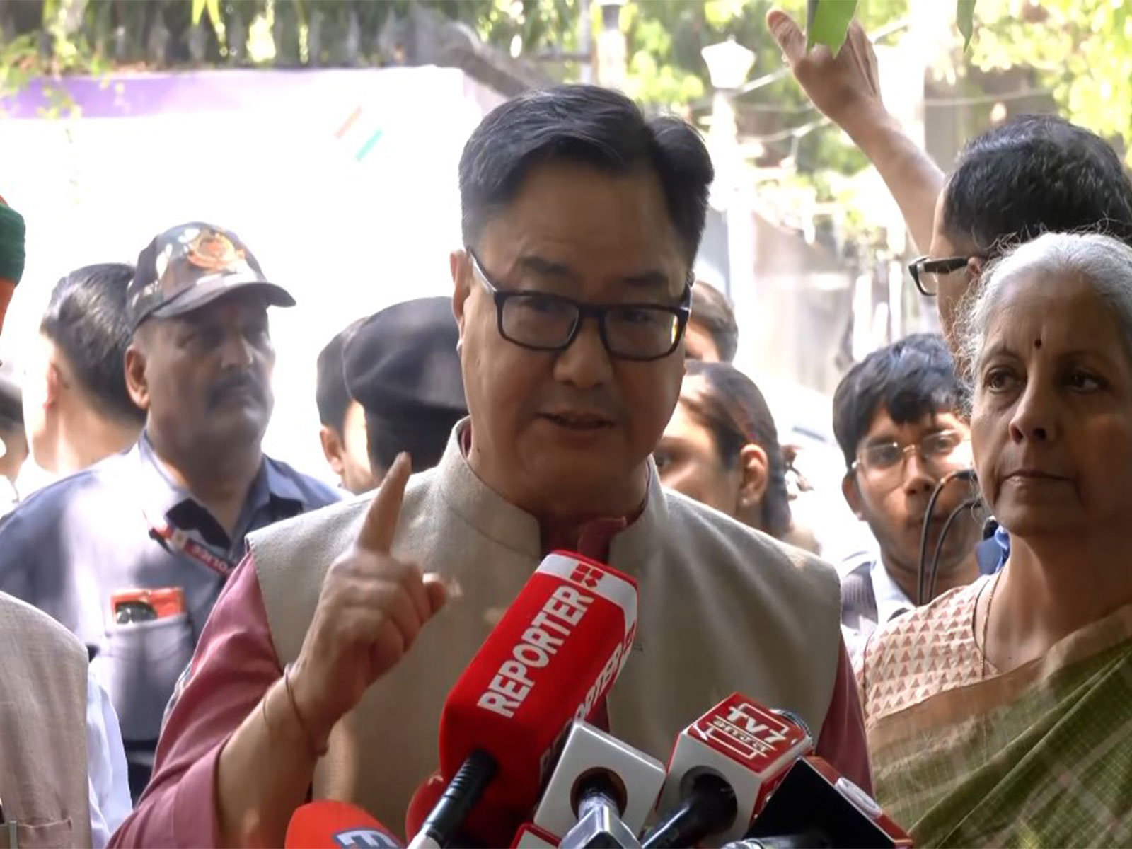 Parliamentary Affairs Minister Kiren Rijiju (Photo/ANI)