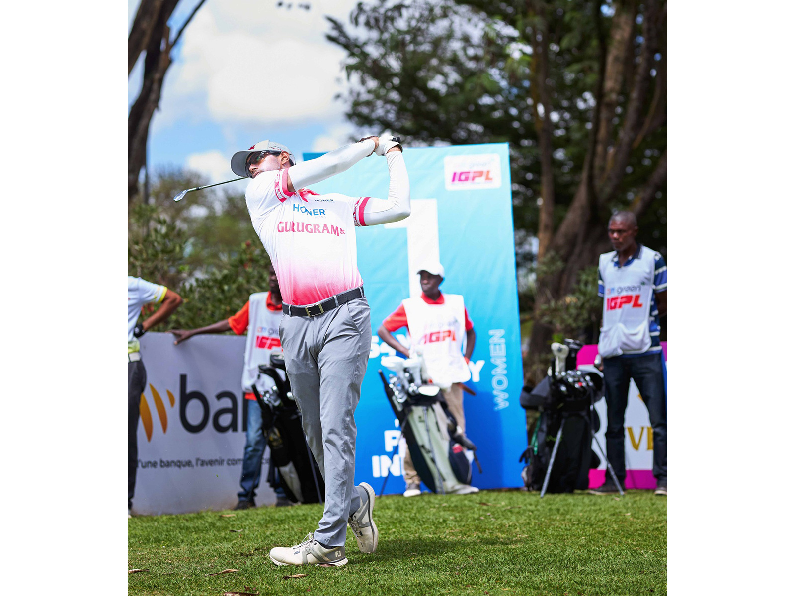 Shaurya Binu in action. (Photo: IGPL)