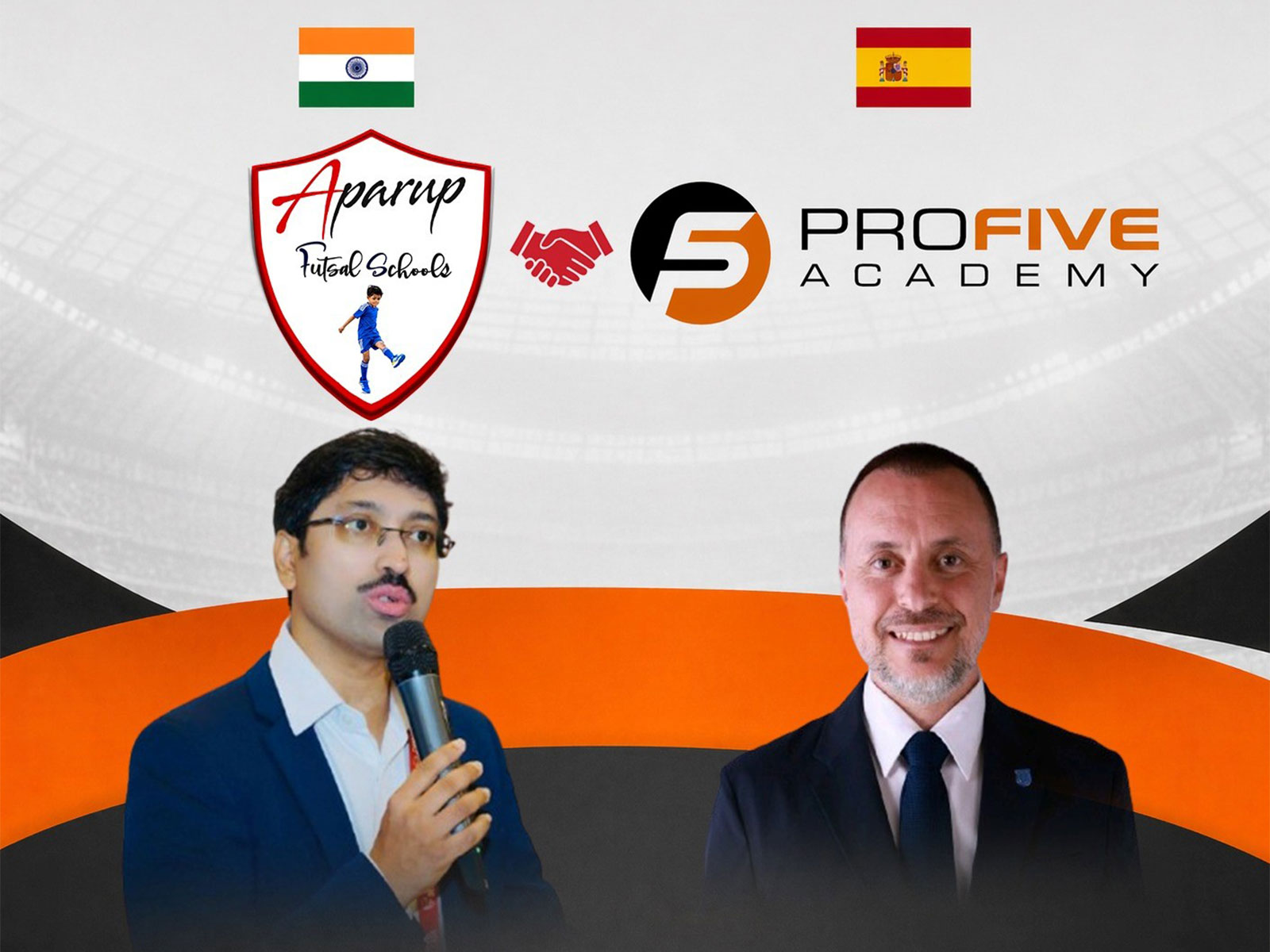 Aparup Futsal Schools India Launches Free Futsal Coaching Platform with Spain's Profive Academy