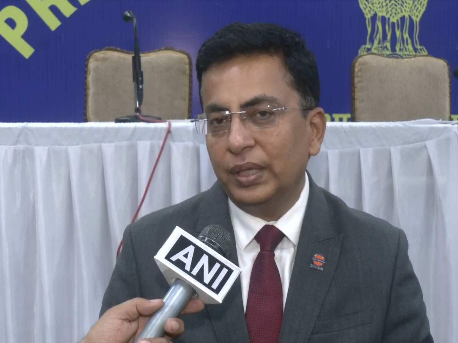 Ashutosh Gupta, Executive Director and State Head of IOCL (Photo/ANI)