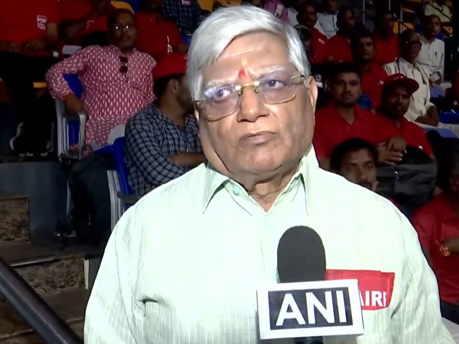 Secretary General of All India Railway Federation, Shiv Gopal Mishra (Photo/ANI)