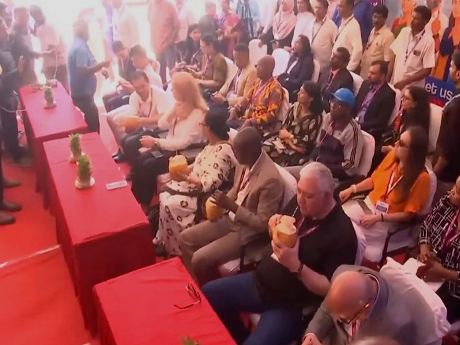 International delegation arrives in Tamil Nadu under IEVP 2026 (Photo/ANI)