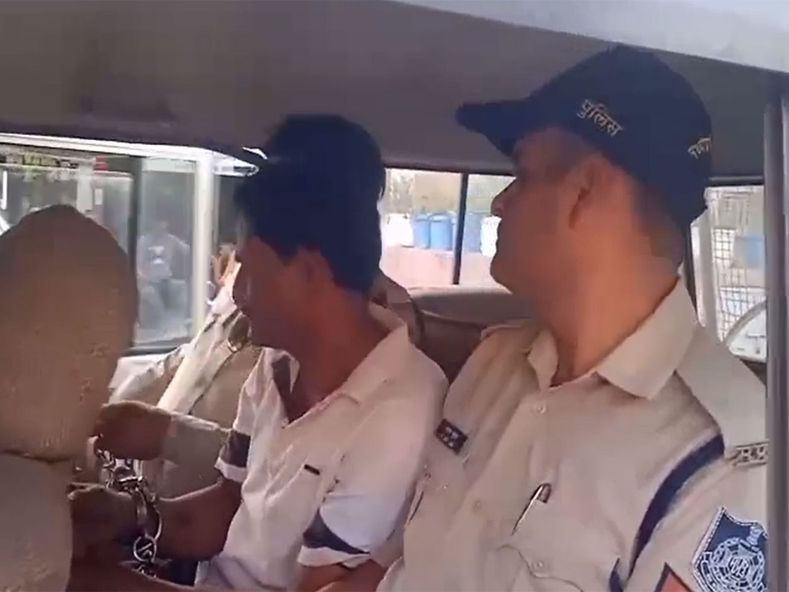 Accused in police custody (Photo / ANI)